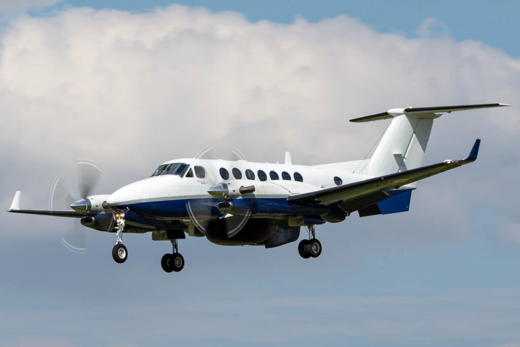 Beechcraft King Air 350 for charter