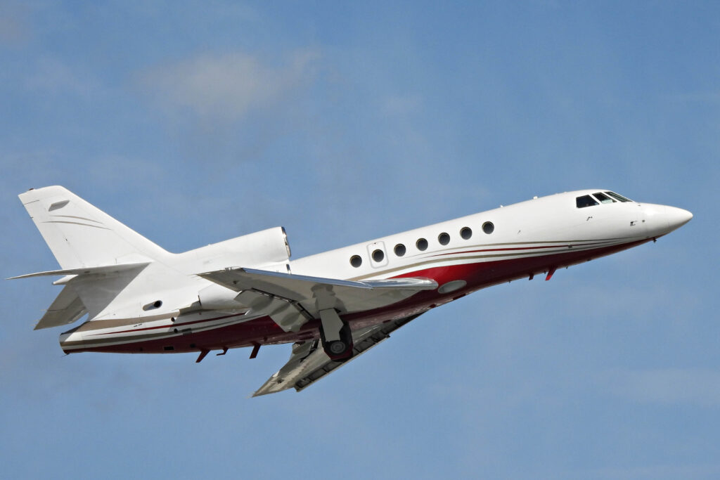Falcon 50 for charter
