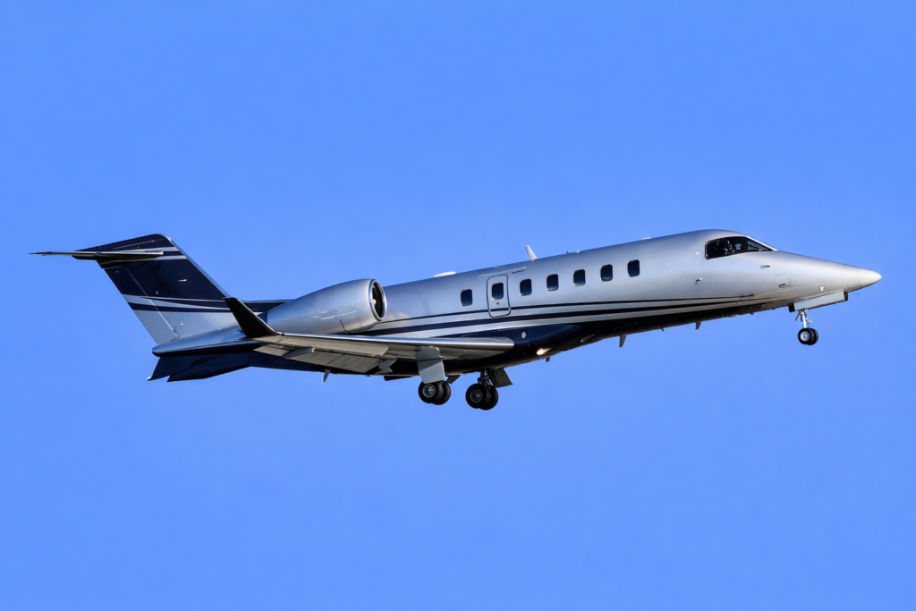 learjet 45 for charter