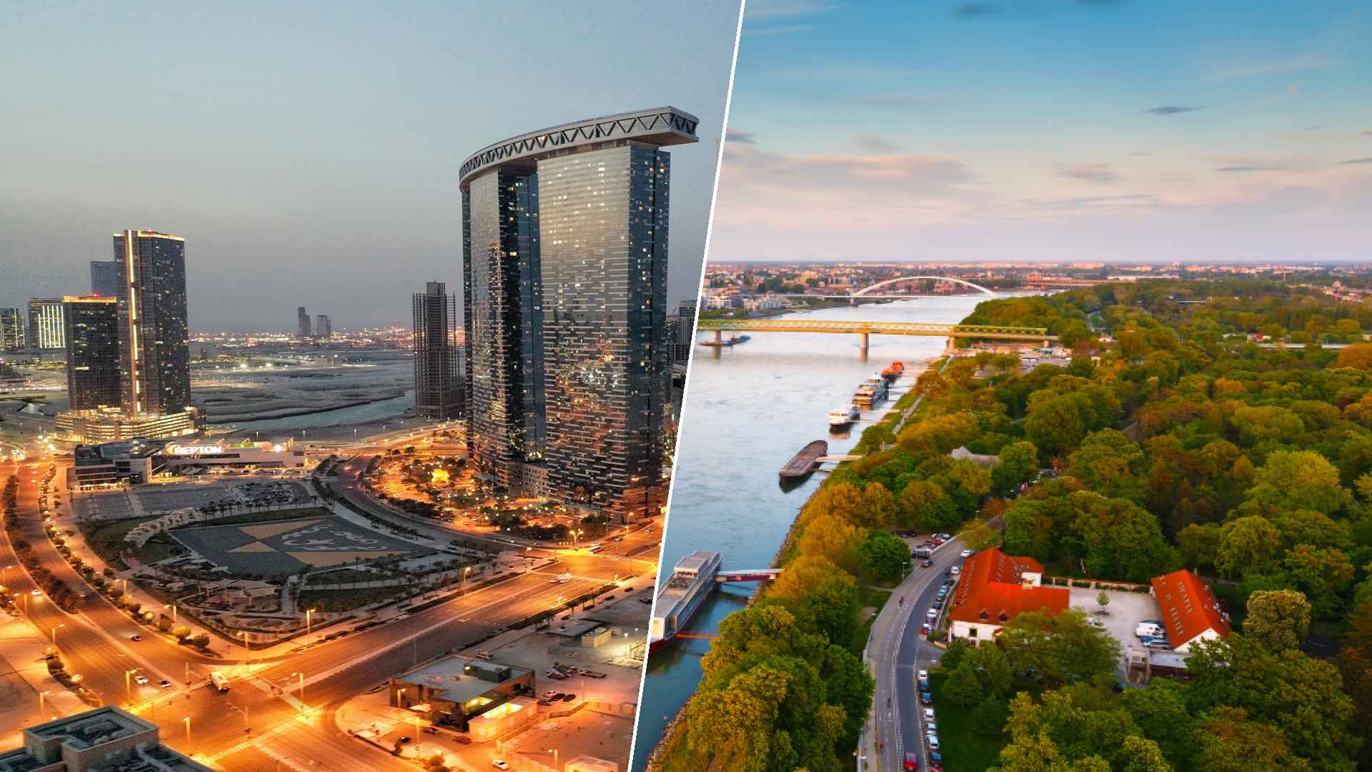 Abu Dhabi to Bratislava