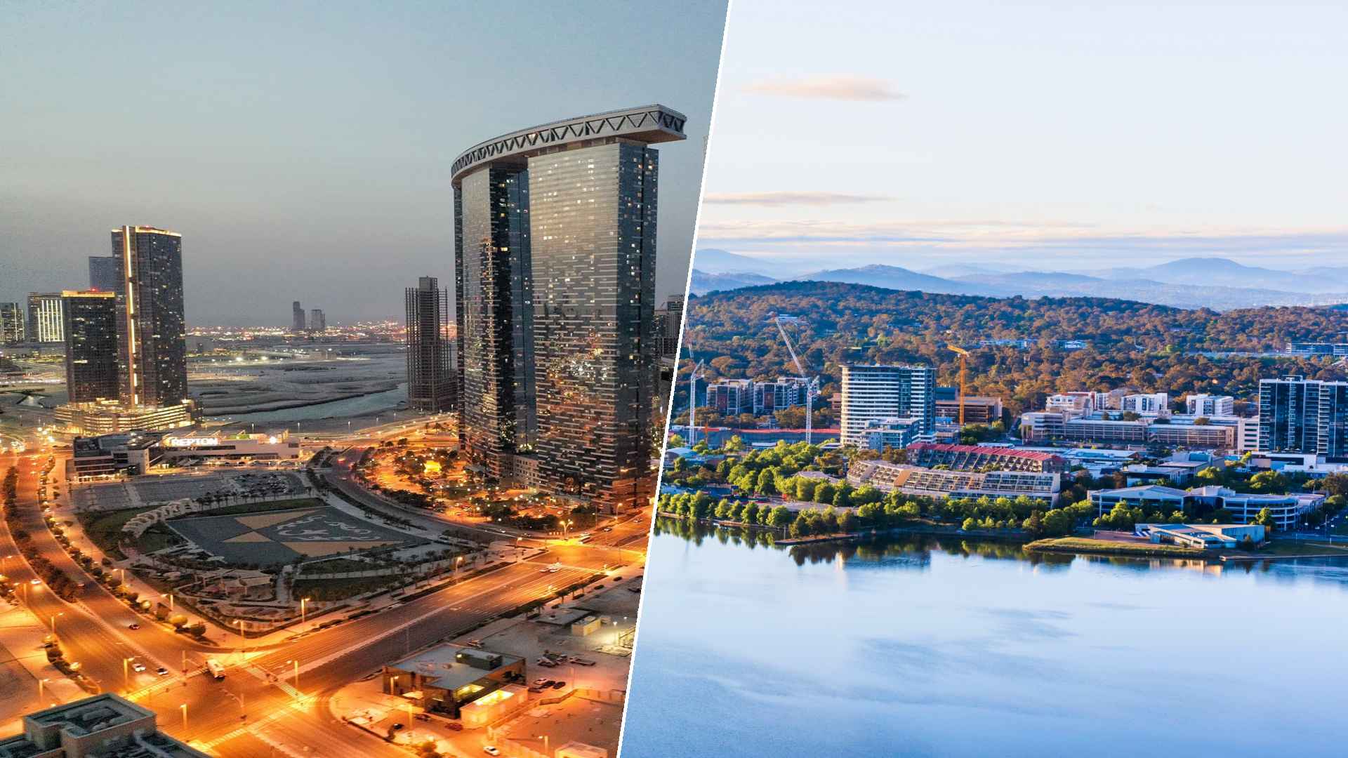 Abu Dhabi to Canberra