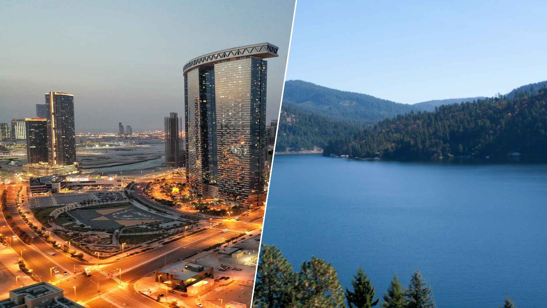 Abu Dhabi to Coeur d’Alene