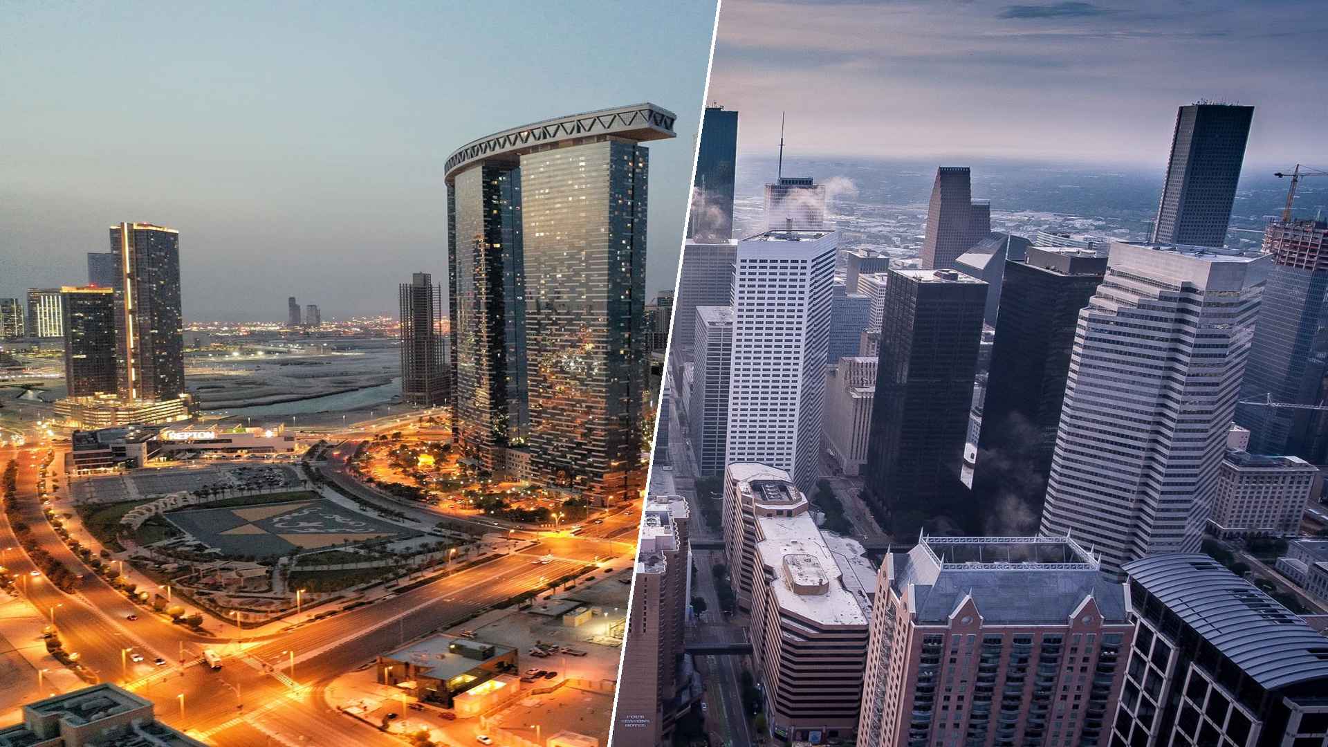 Abu Dhabi to Houston