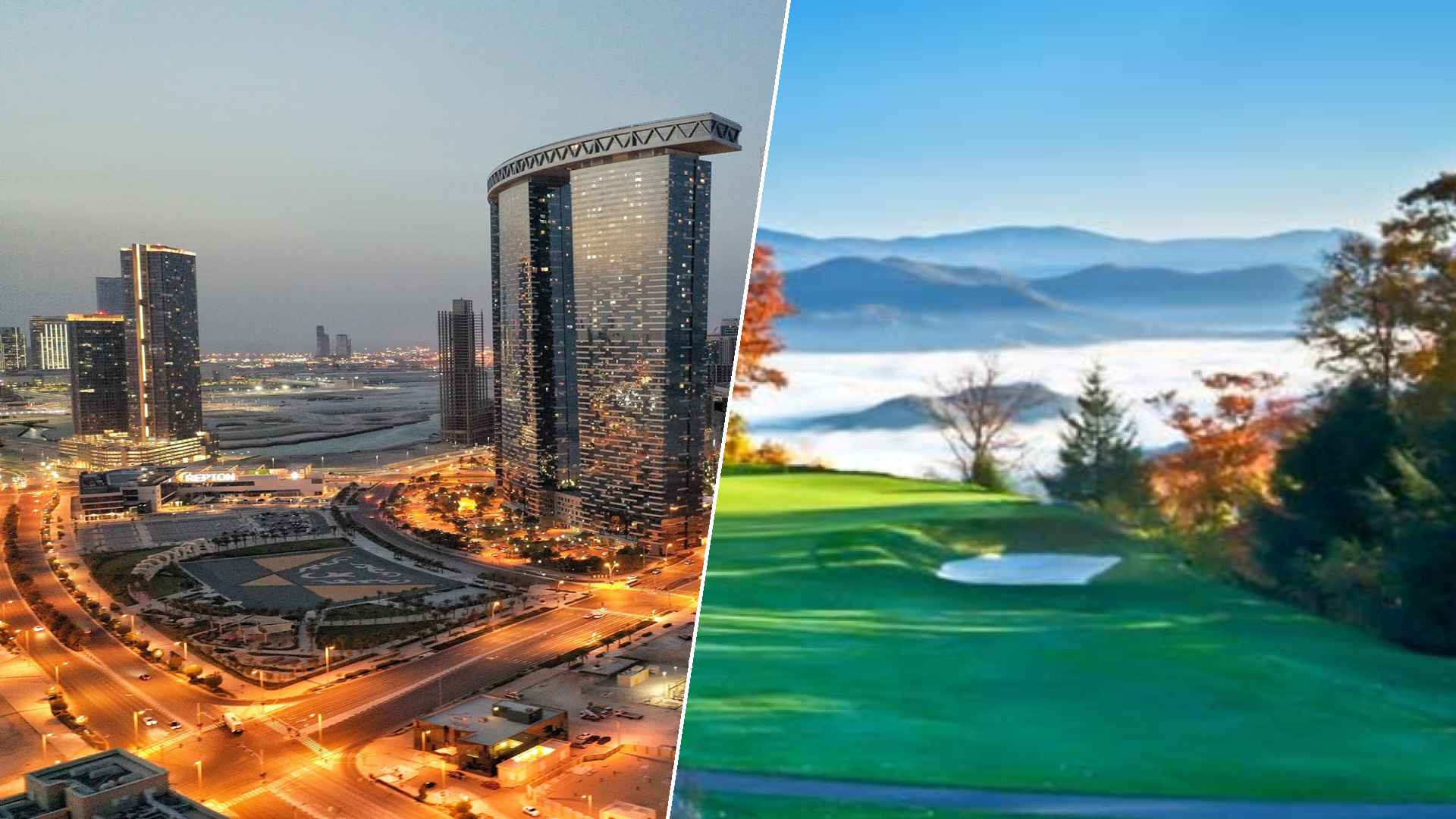 Abu Dhabi to Mountain Air Country Club