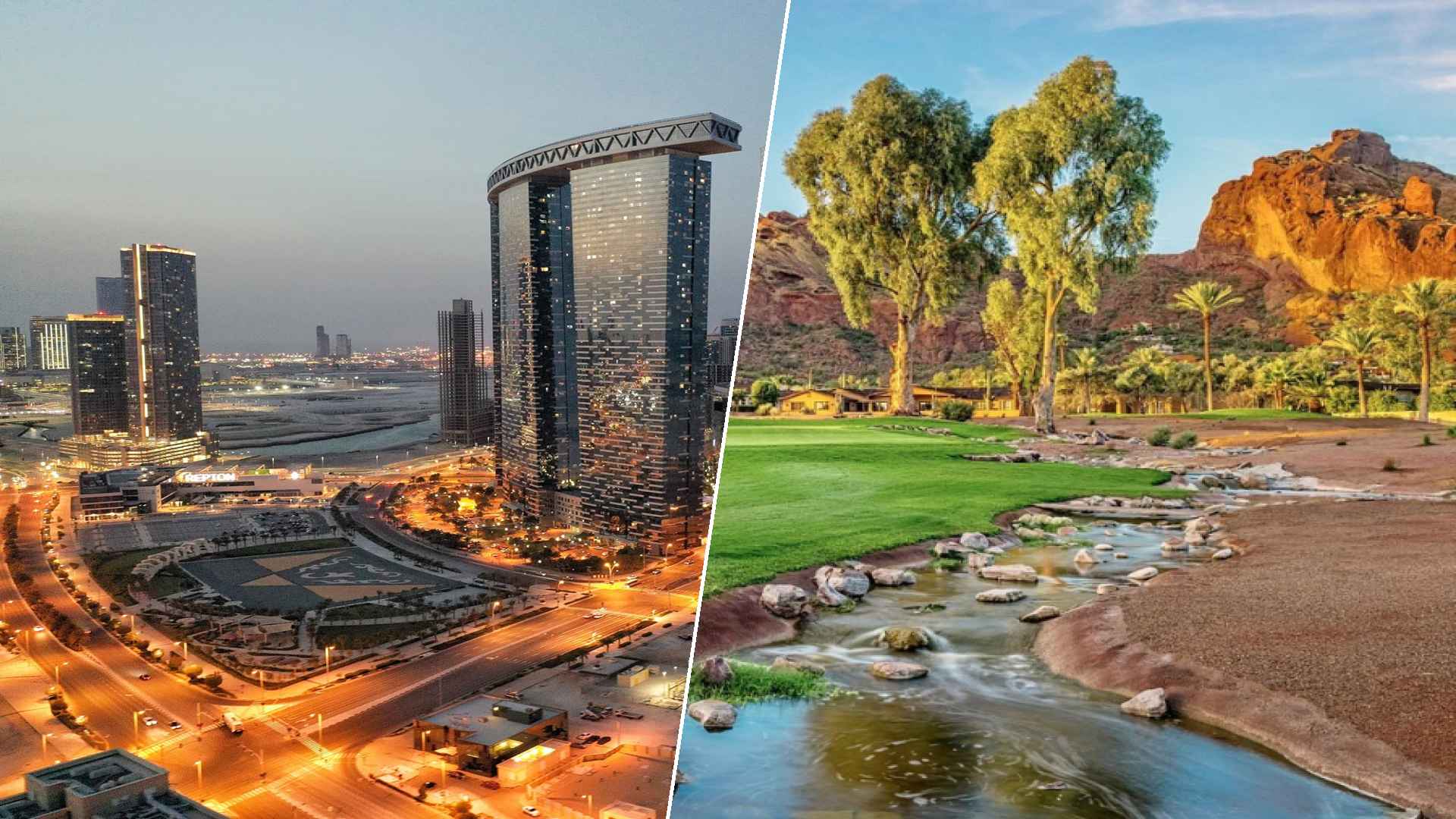 Abu Dhabi to Paradise Valley