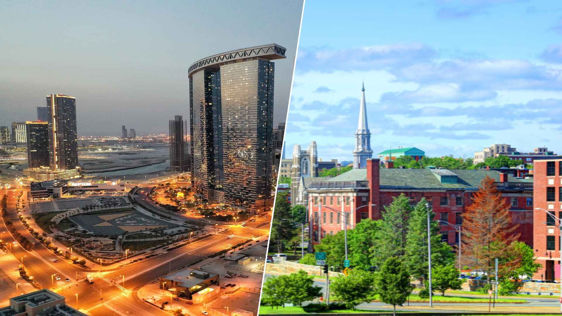 Abu Dhabi to Worcester