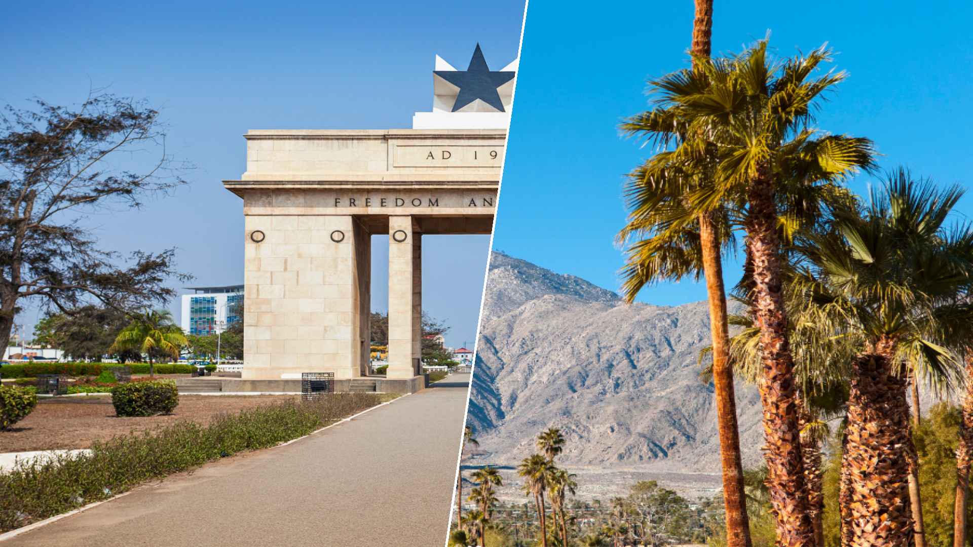 Accra to Palm Springs