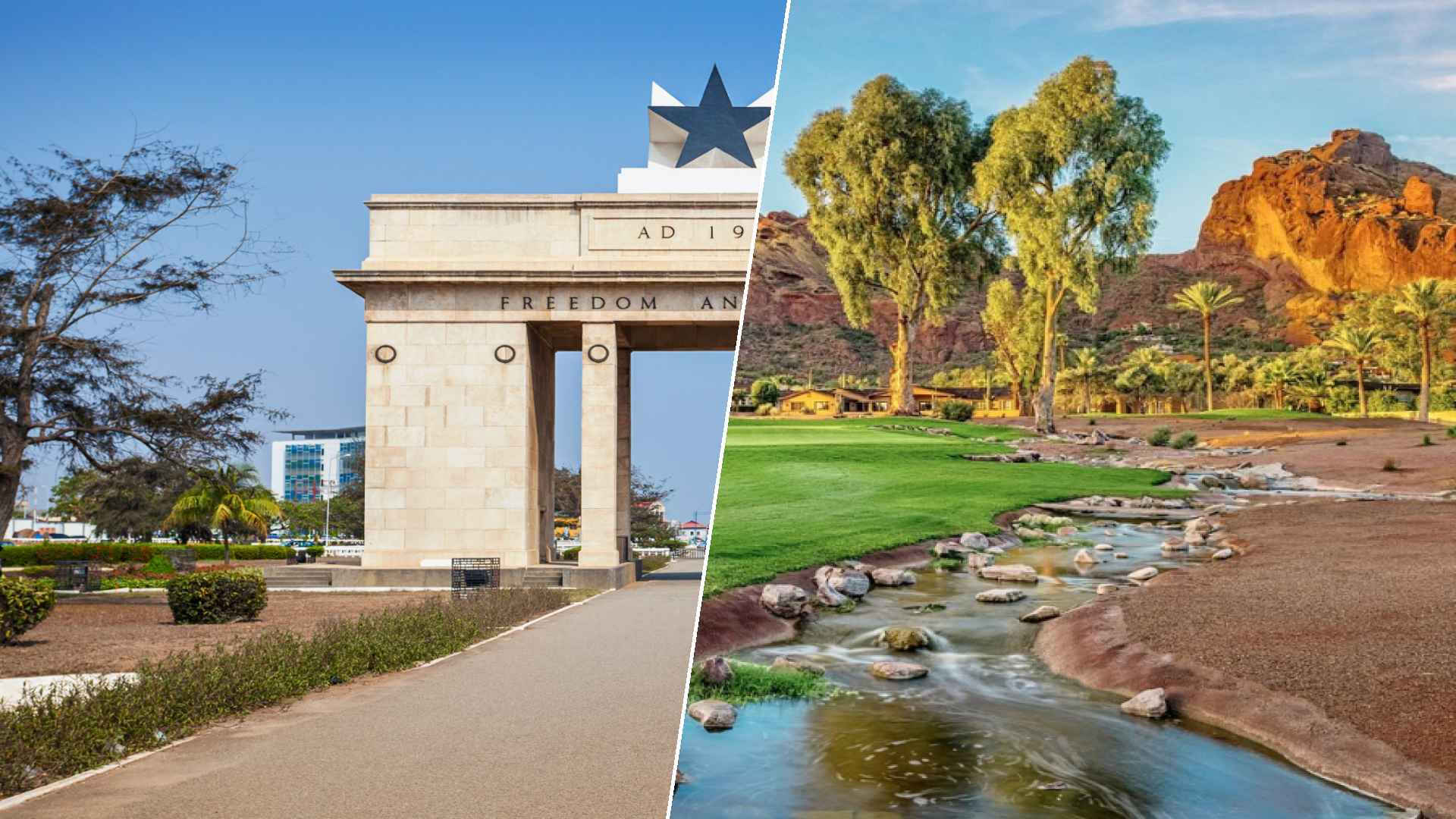 Accra to Paradise Valley