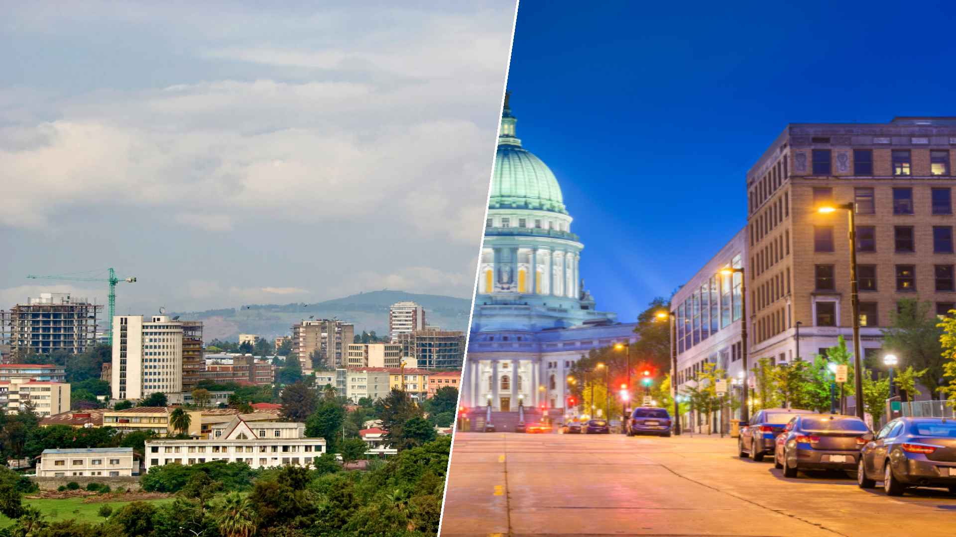 Addis Ababa to Madison