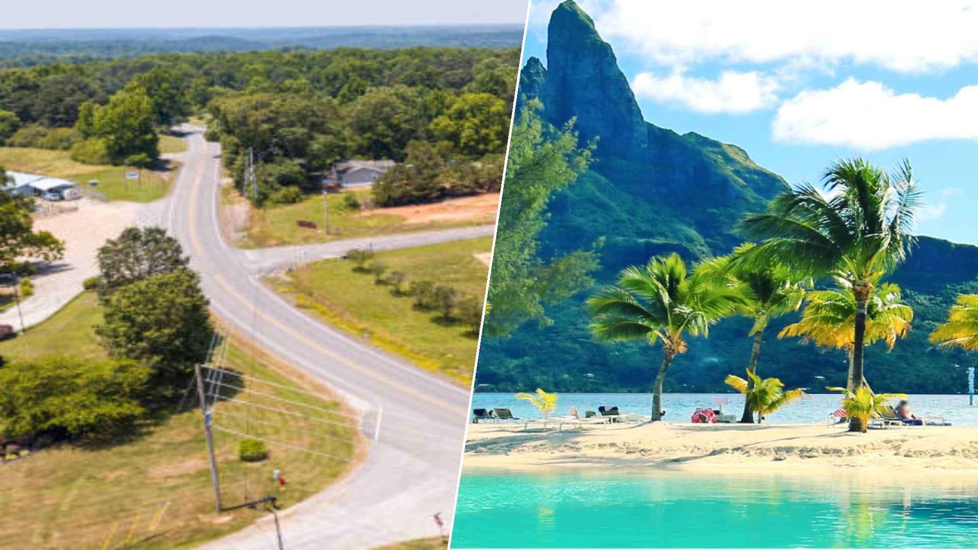 Addison to Bora Bora