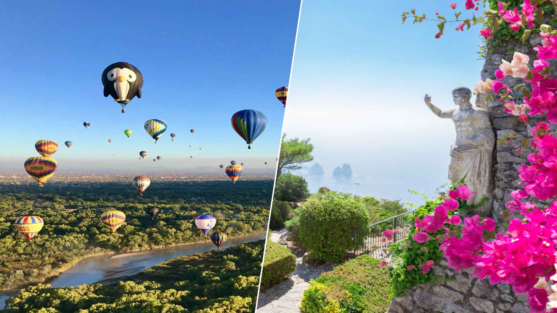 Albuquerque to Capri