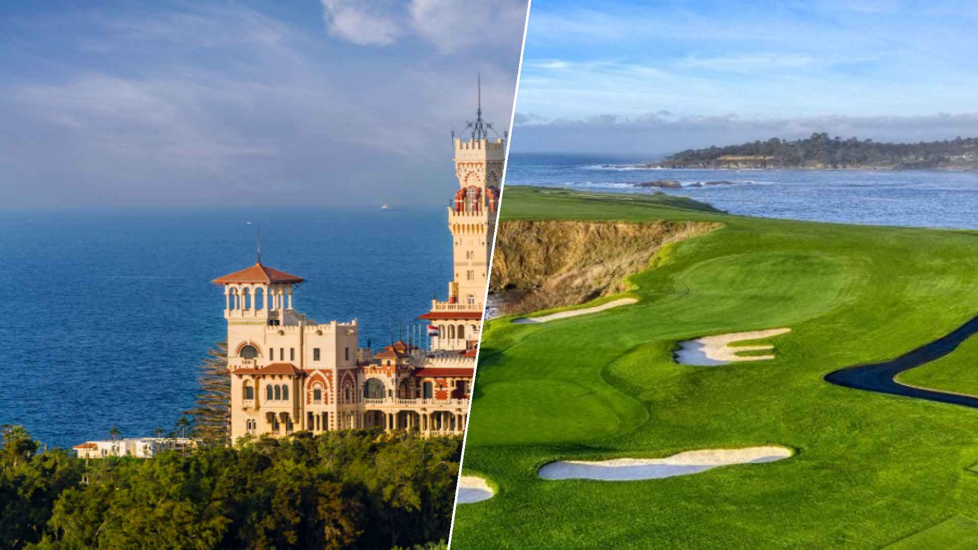 Alexandria to Pebble Beach Golf Links