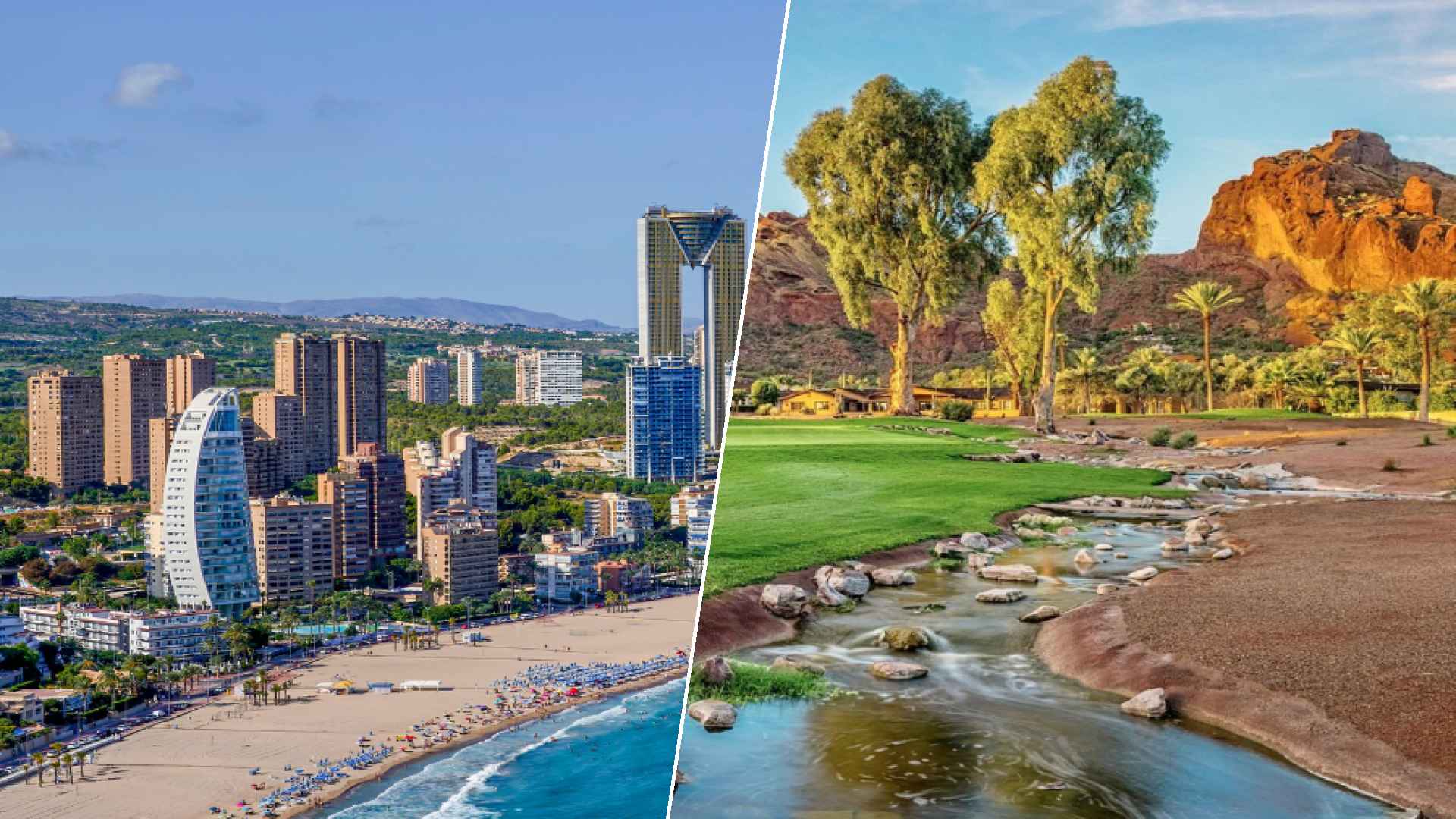 Alicante to Paradise Valley