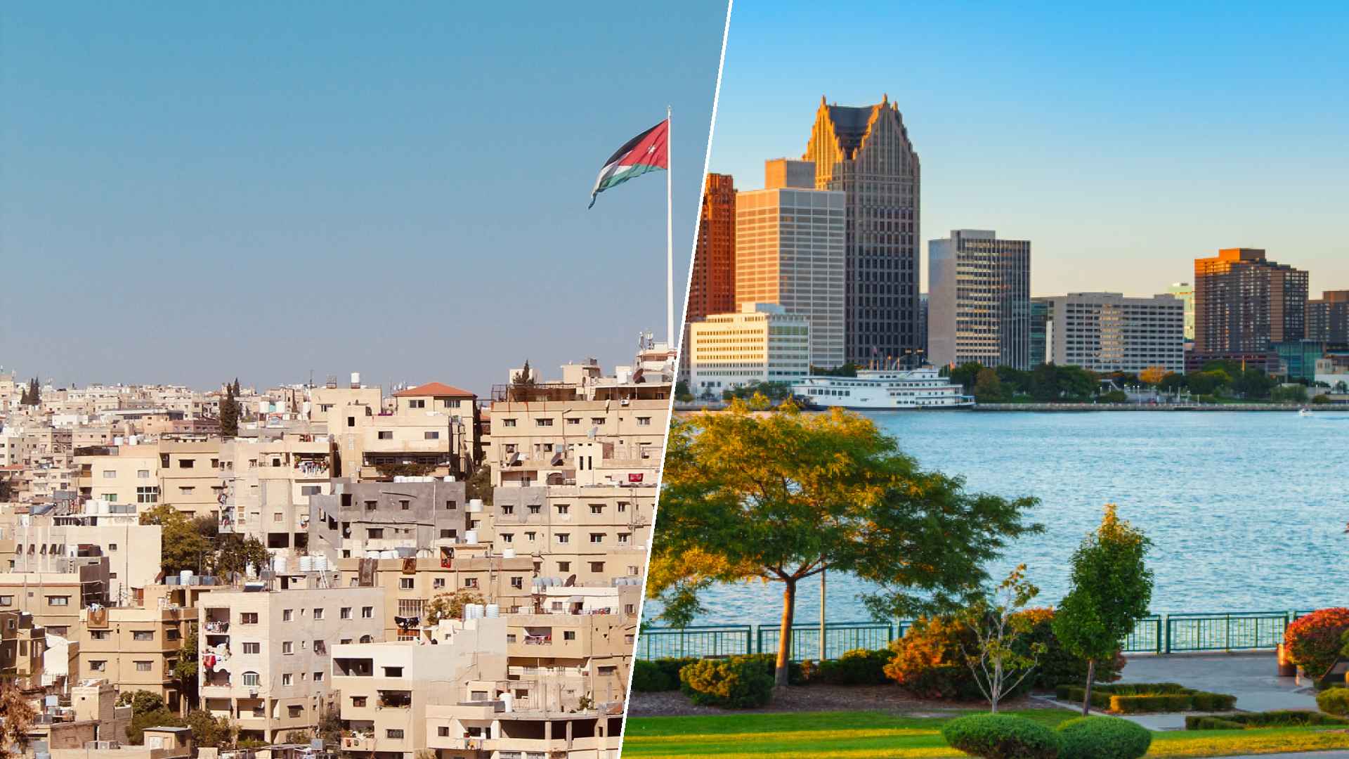 Amman to Detroit
