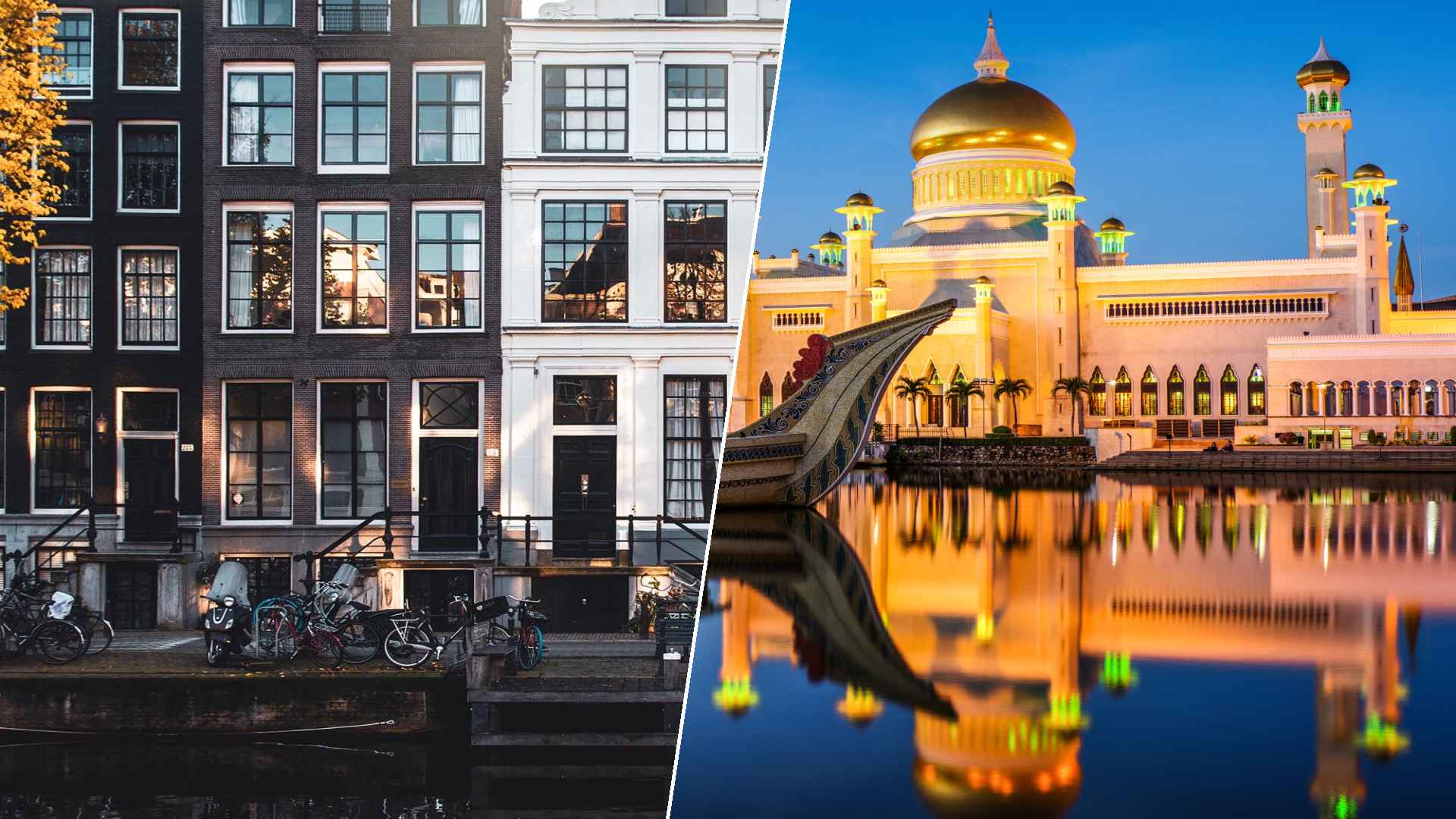 Amsterdam to Bandar Seri Begawan