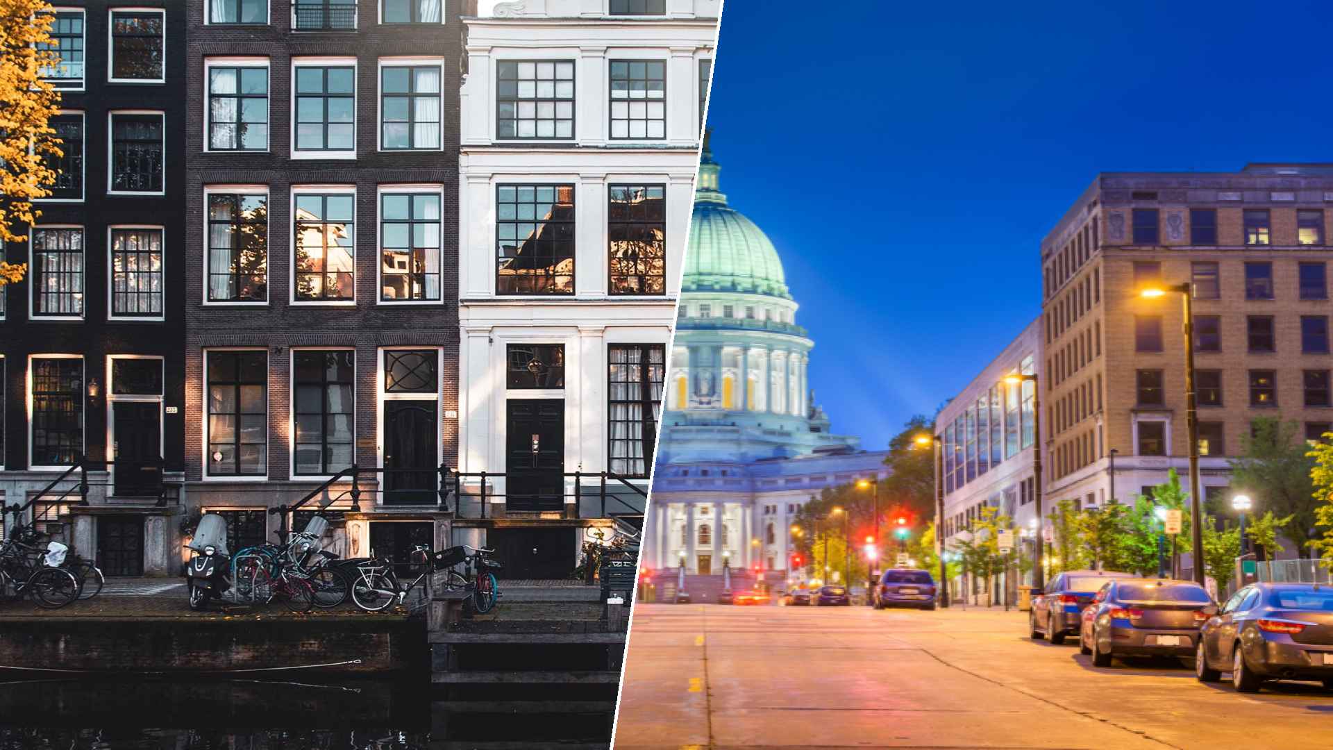 Amsterdam to Madison