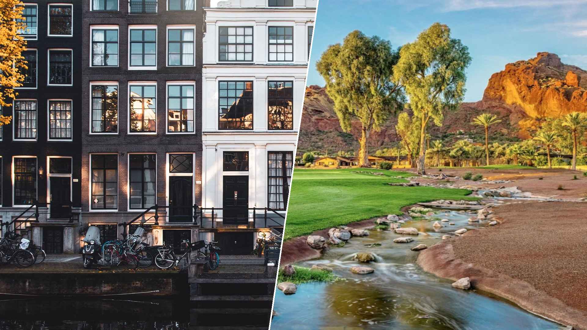 Amsterdam to Paradise Valley