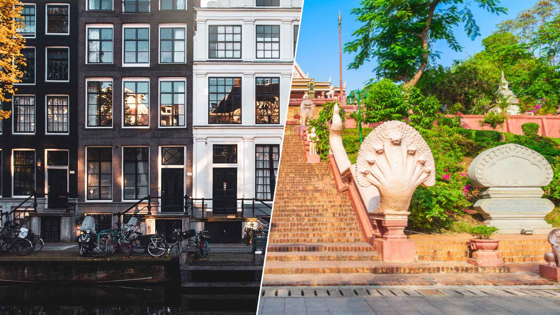 Amsterdam to Phnom Penh