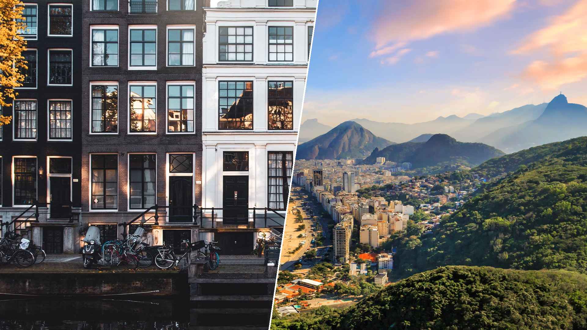 Amsterdam to Rio de janeiro