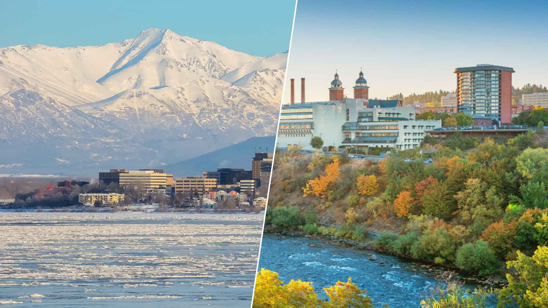 Anchorage to Spokane