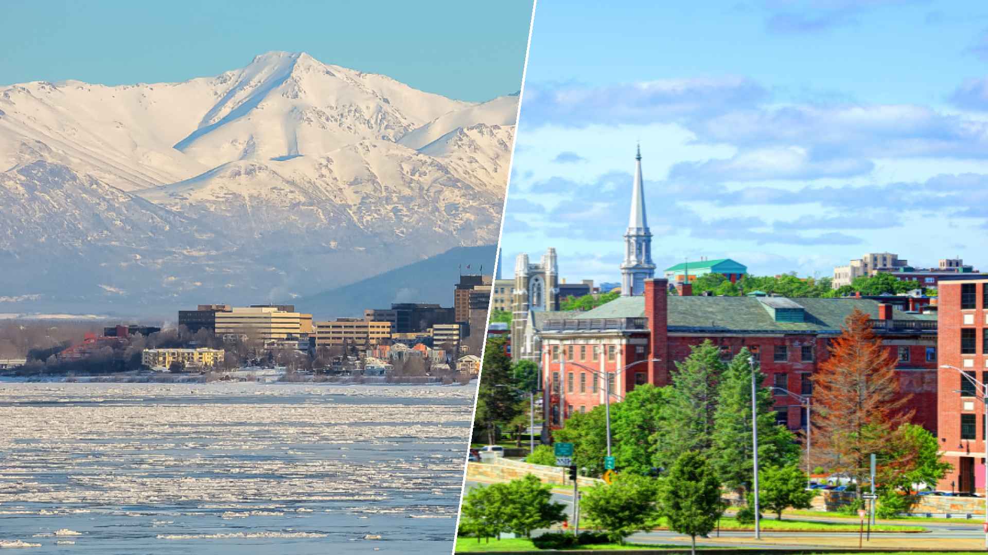 Anchorage to Worcester