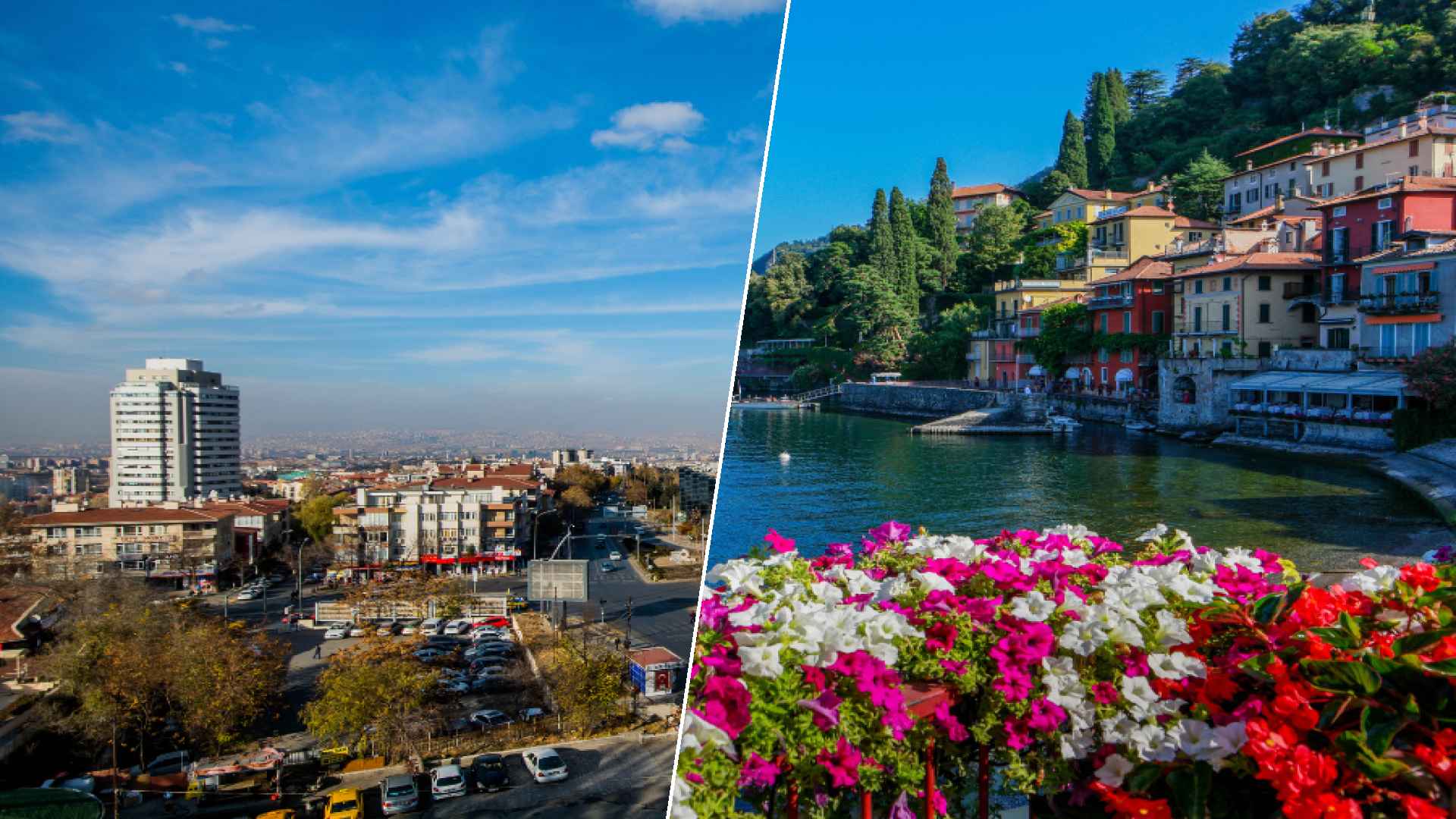 Ankara to Lake Como