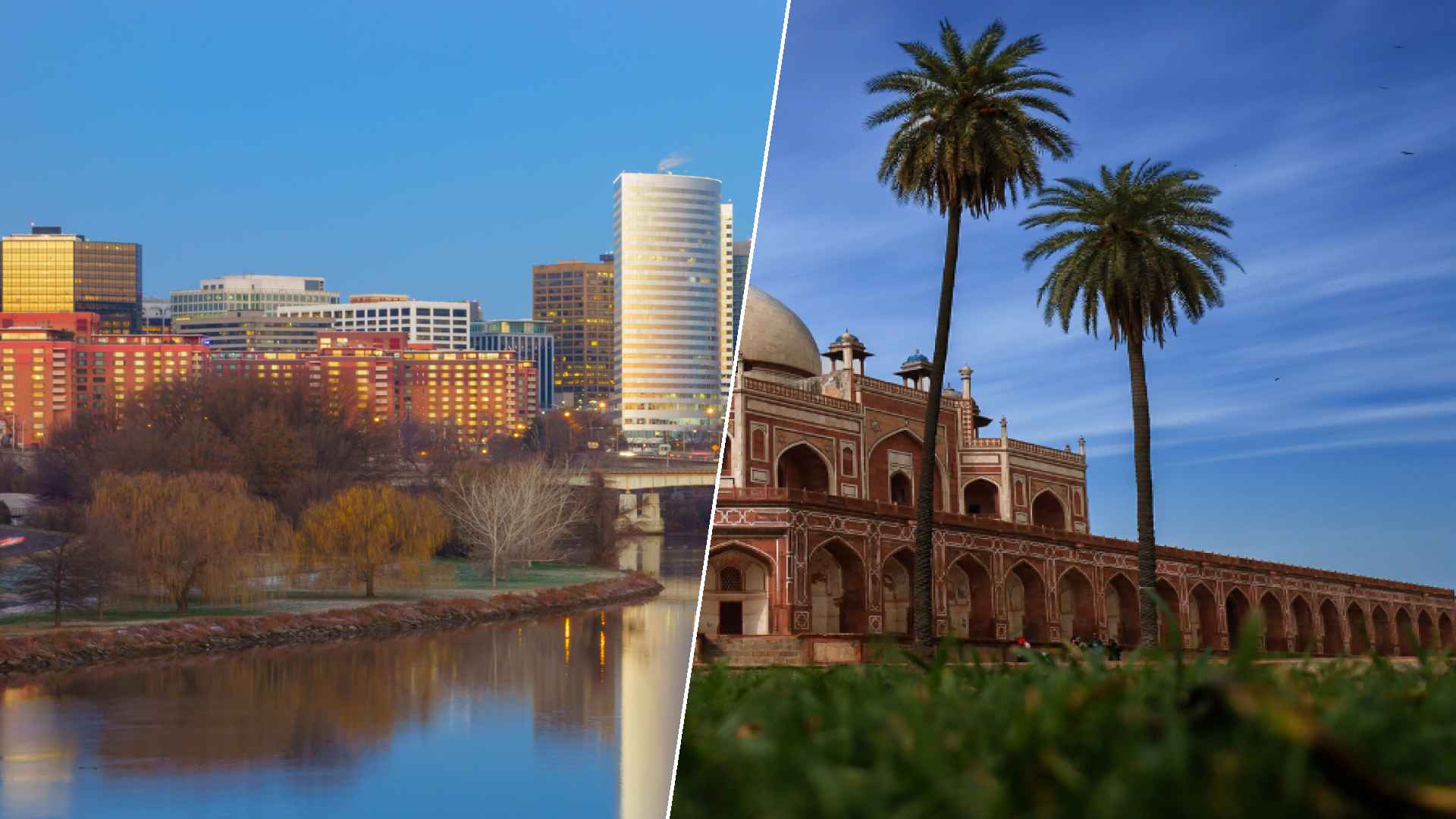 Arlington to New Dehli