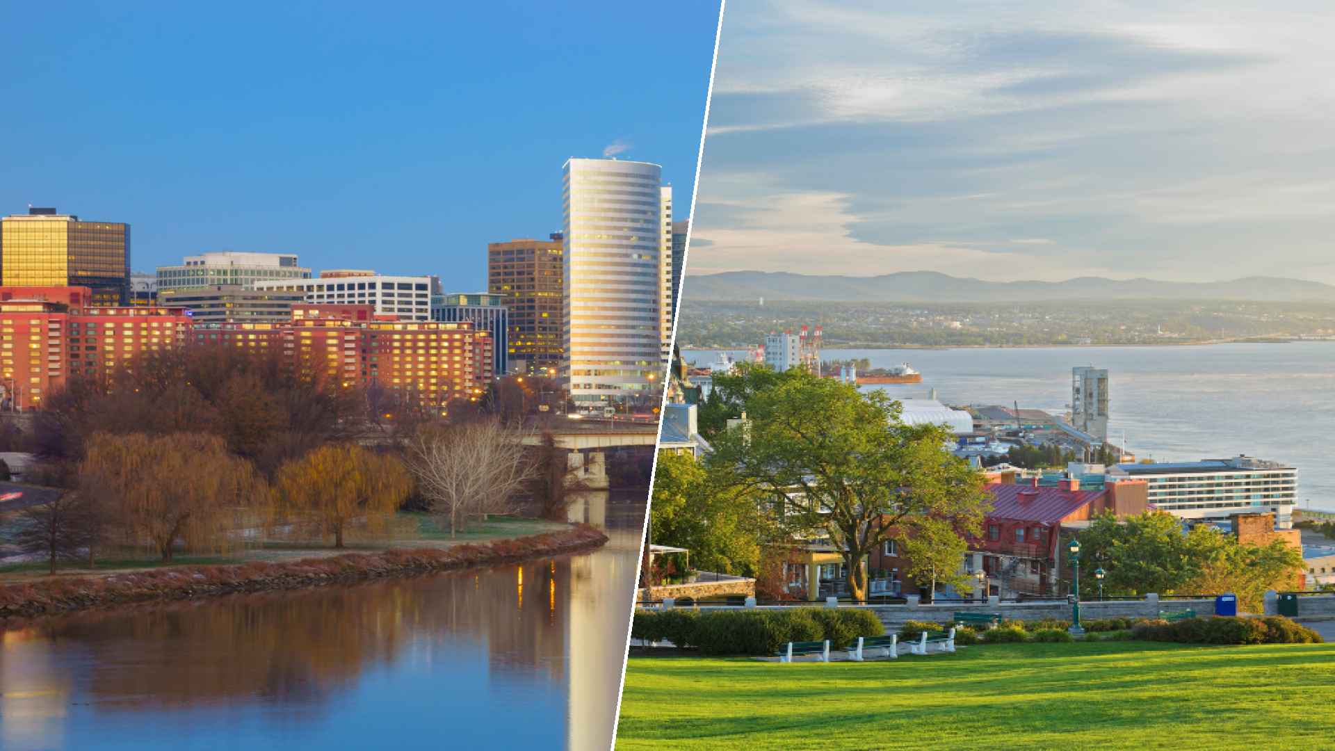 Arlington to Quebec city