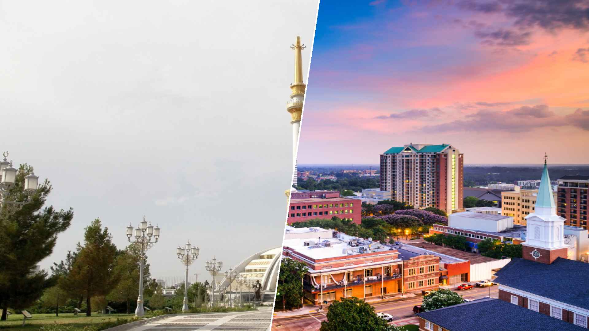 Ashgabat to Tallahassee