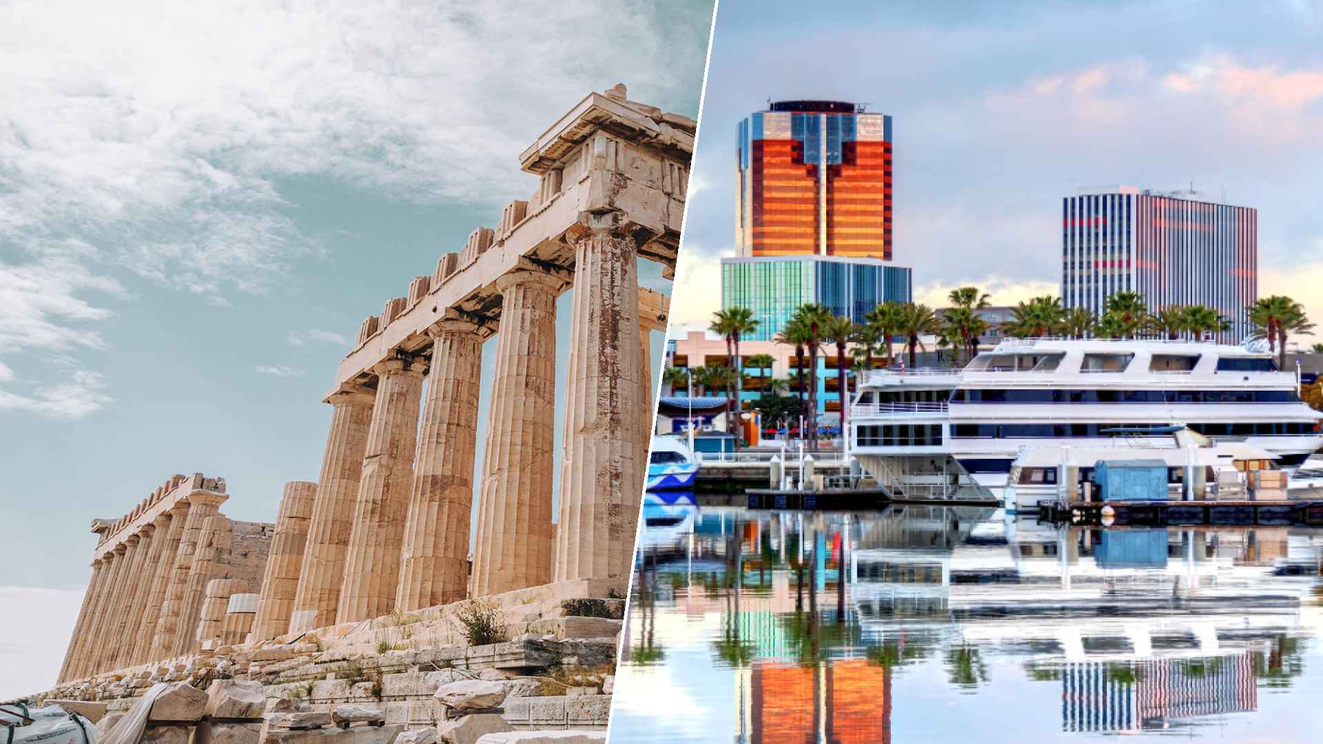 Athens to Long Beach