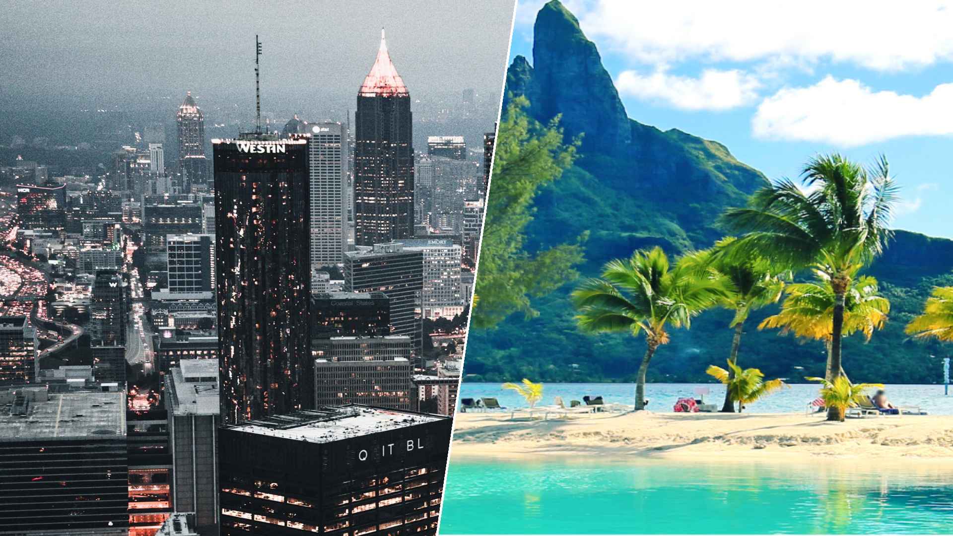 Atlanta to Bora Bora