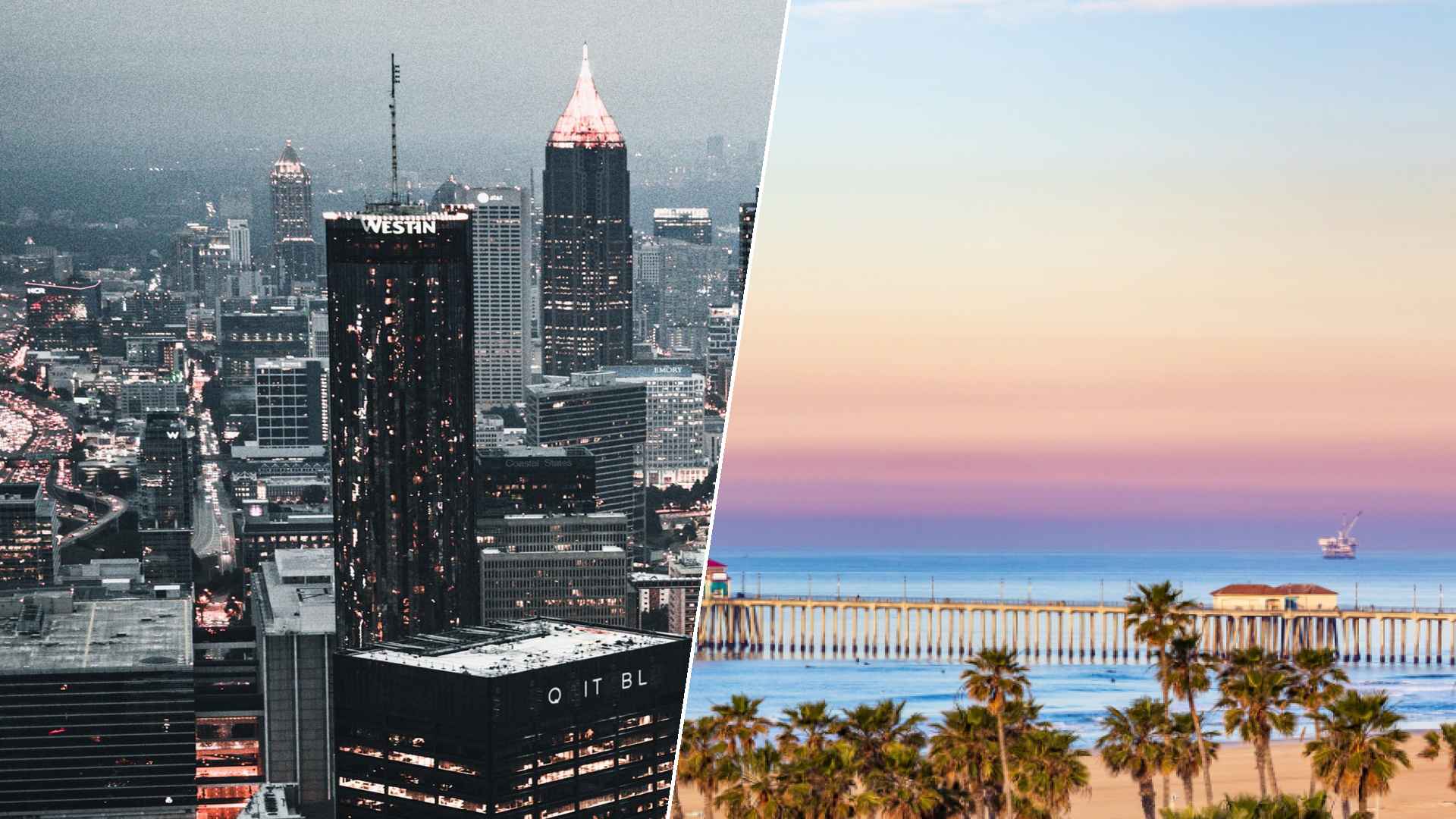 Atlanta to Huntington Beach