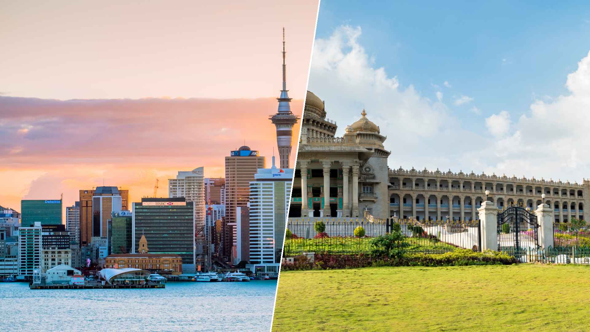 Auckland to Bangalore