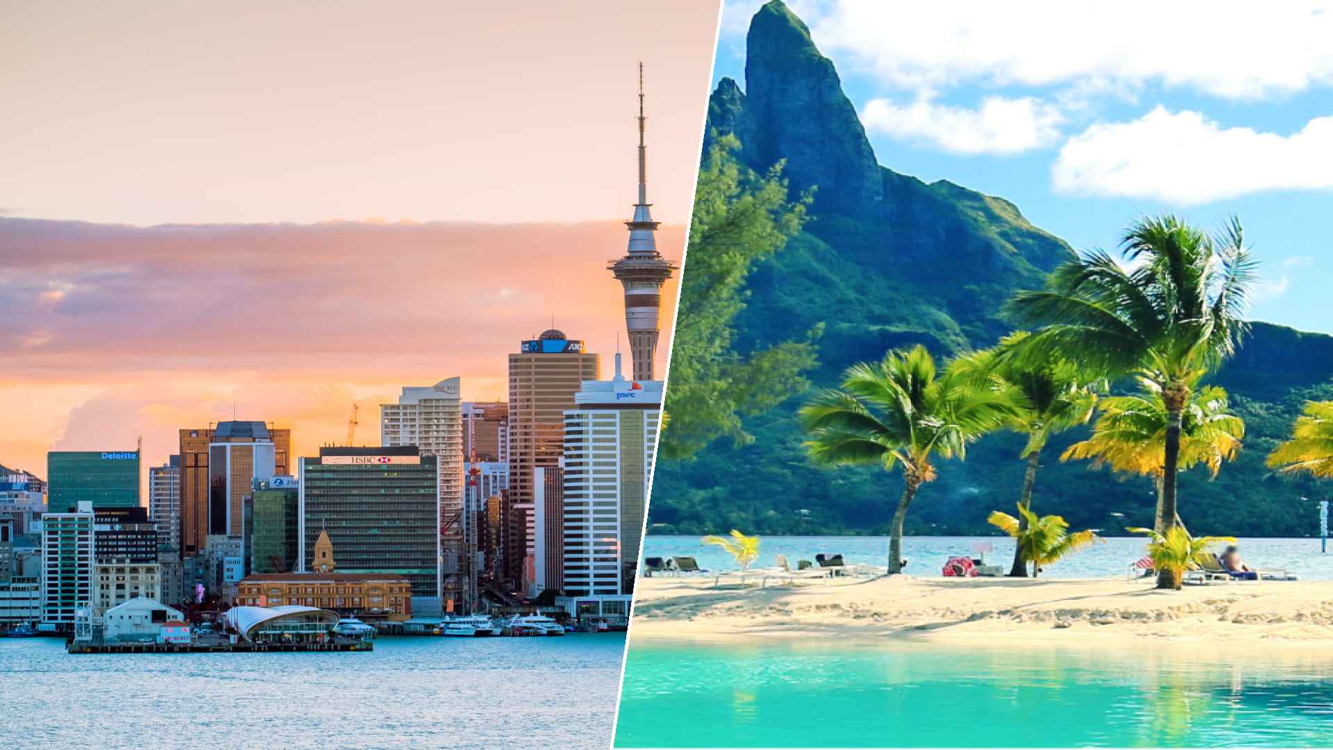 Auckland to Bora Bora