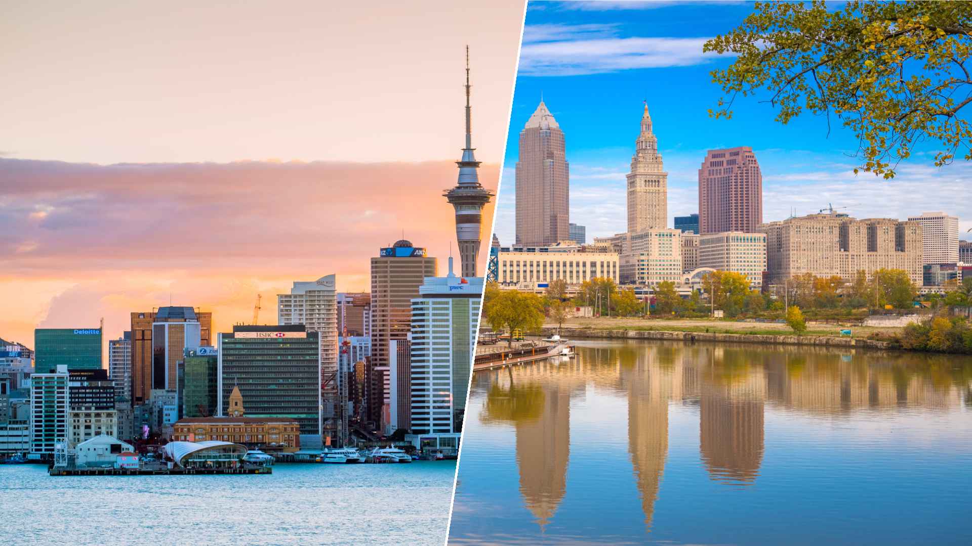 Auckland to Cleveland