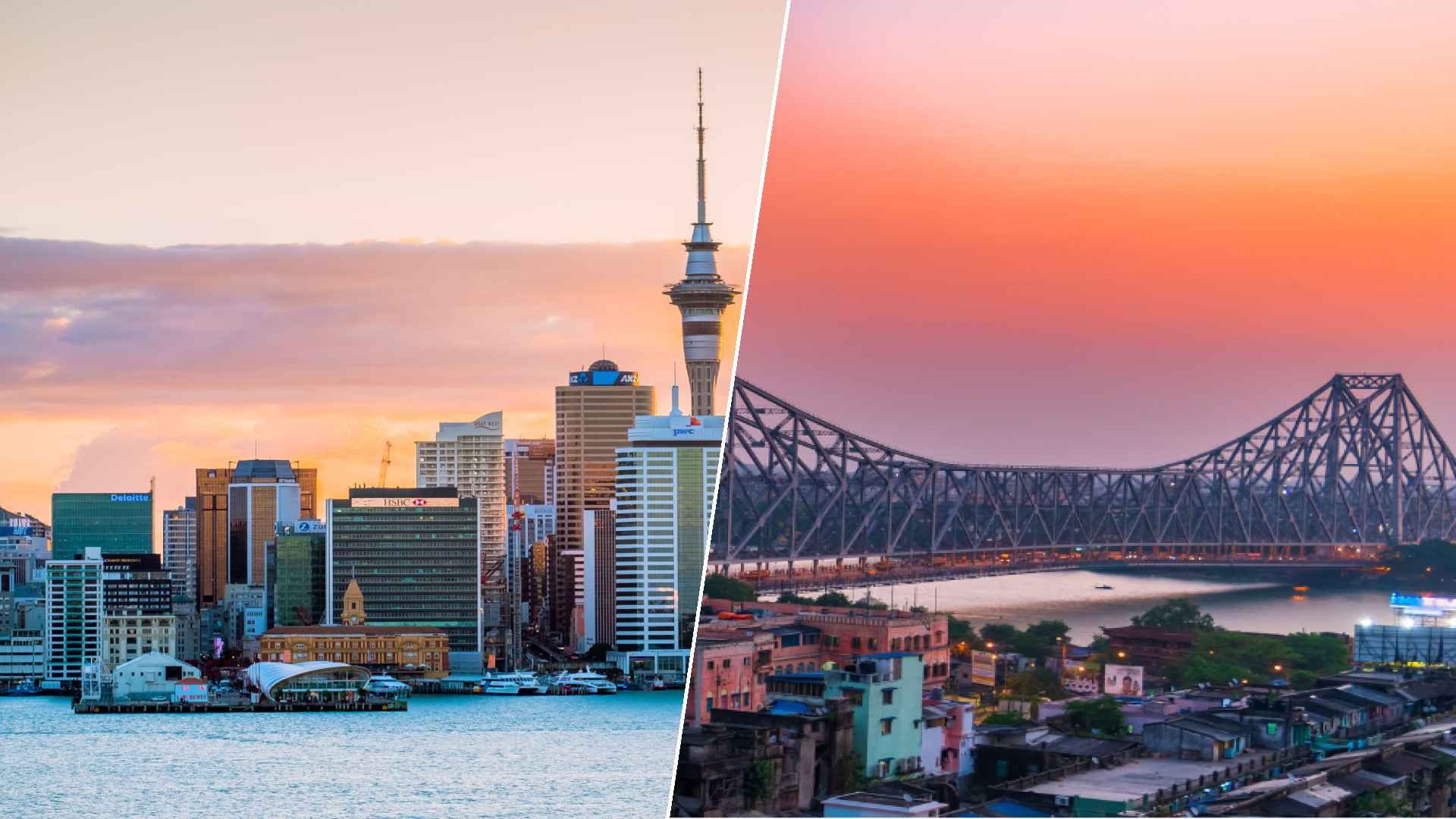Auckland to Kolkata