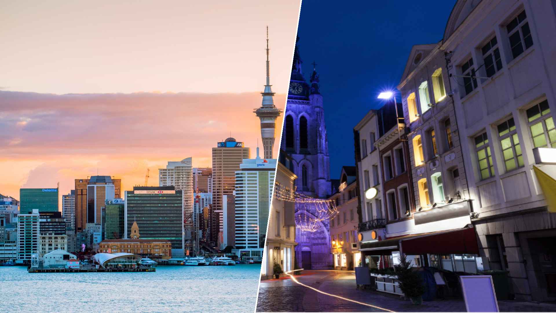 Auckland to Kortrijk