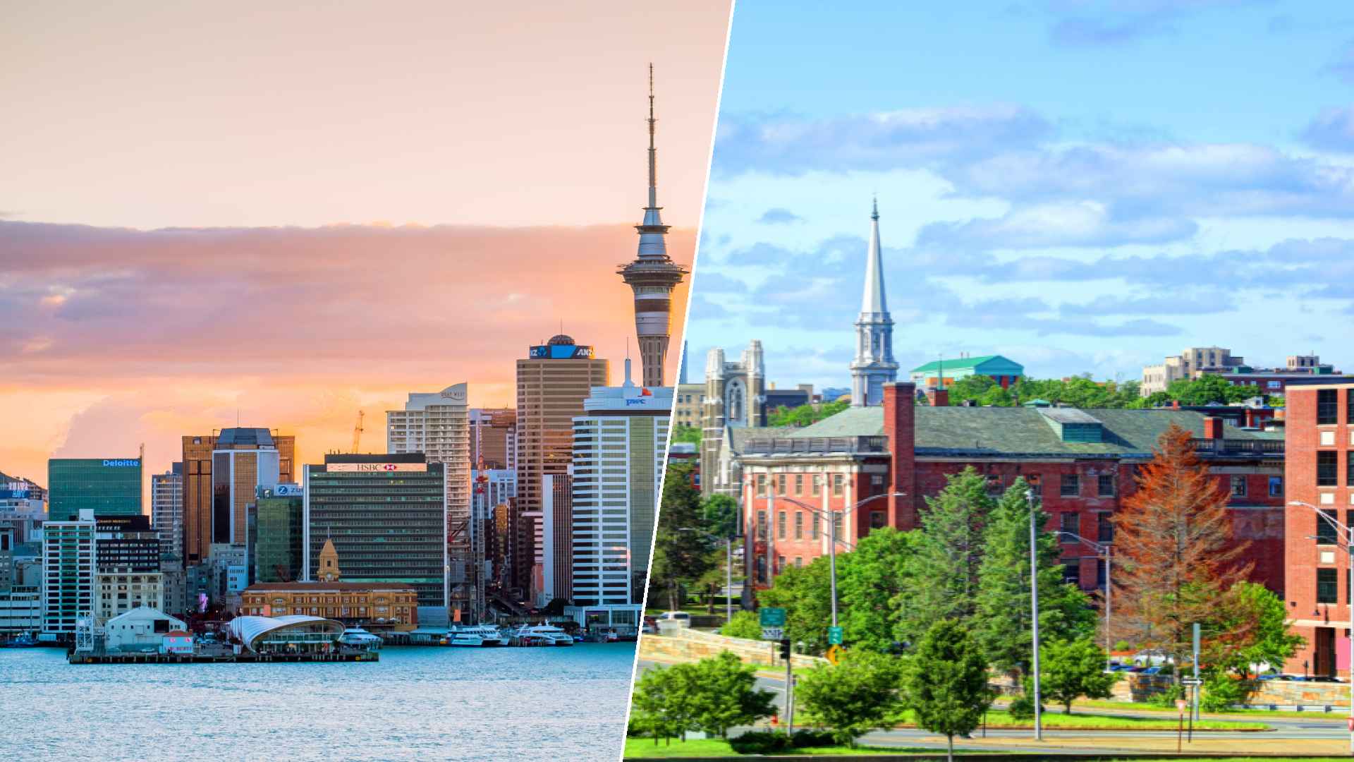 Auckland to Worcester