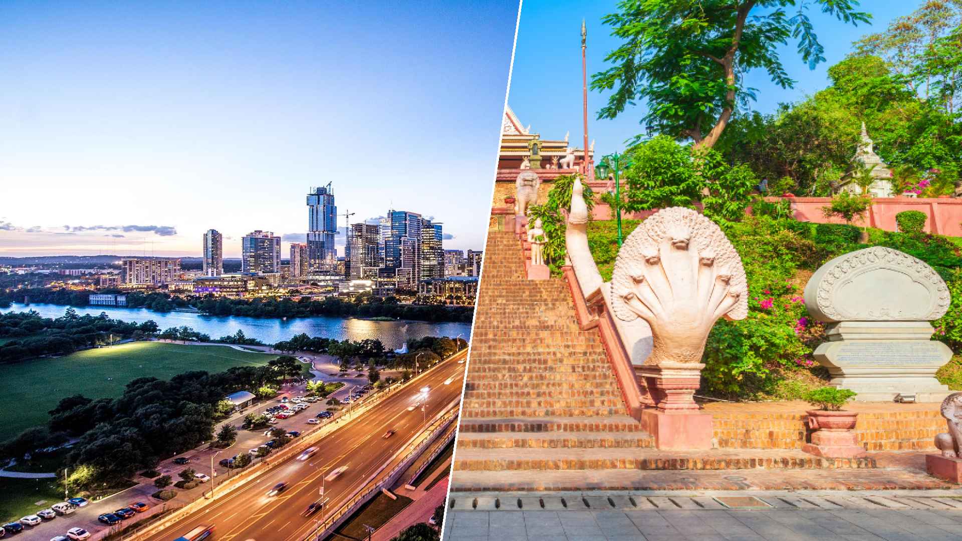 Austin to Phnom Penh
