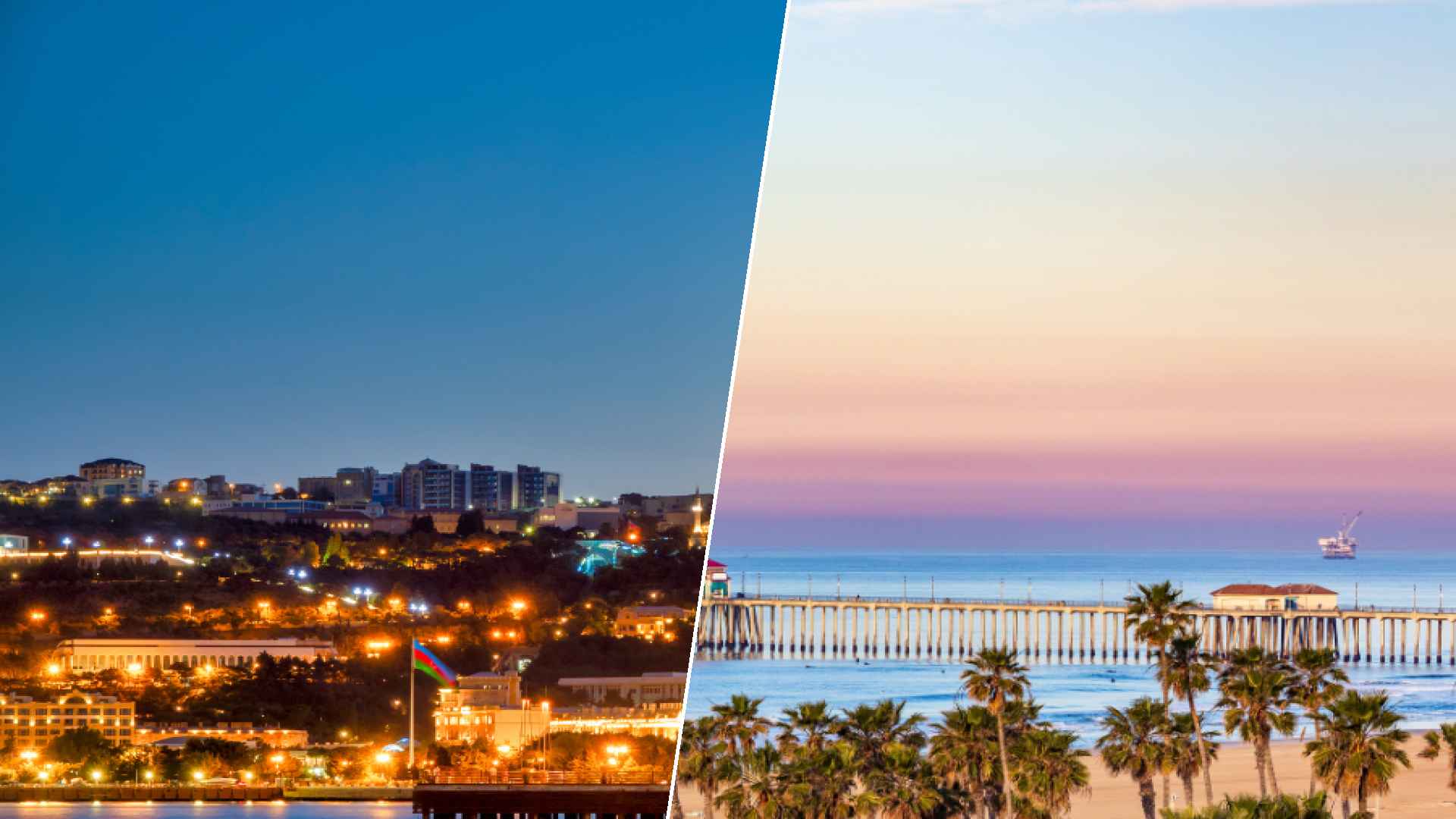 Baku to Huntington Beach