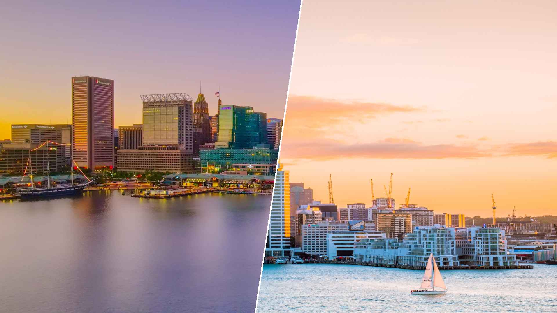 Baltimore to Auckland