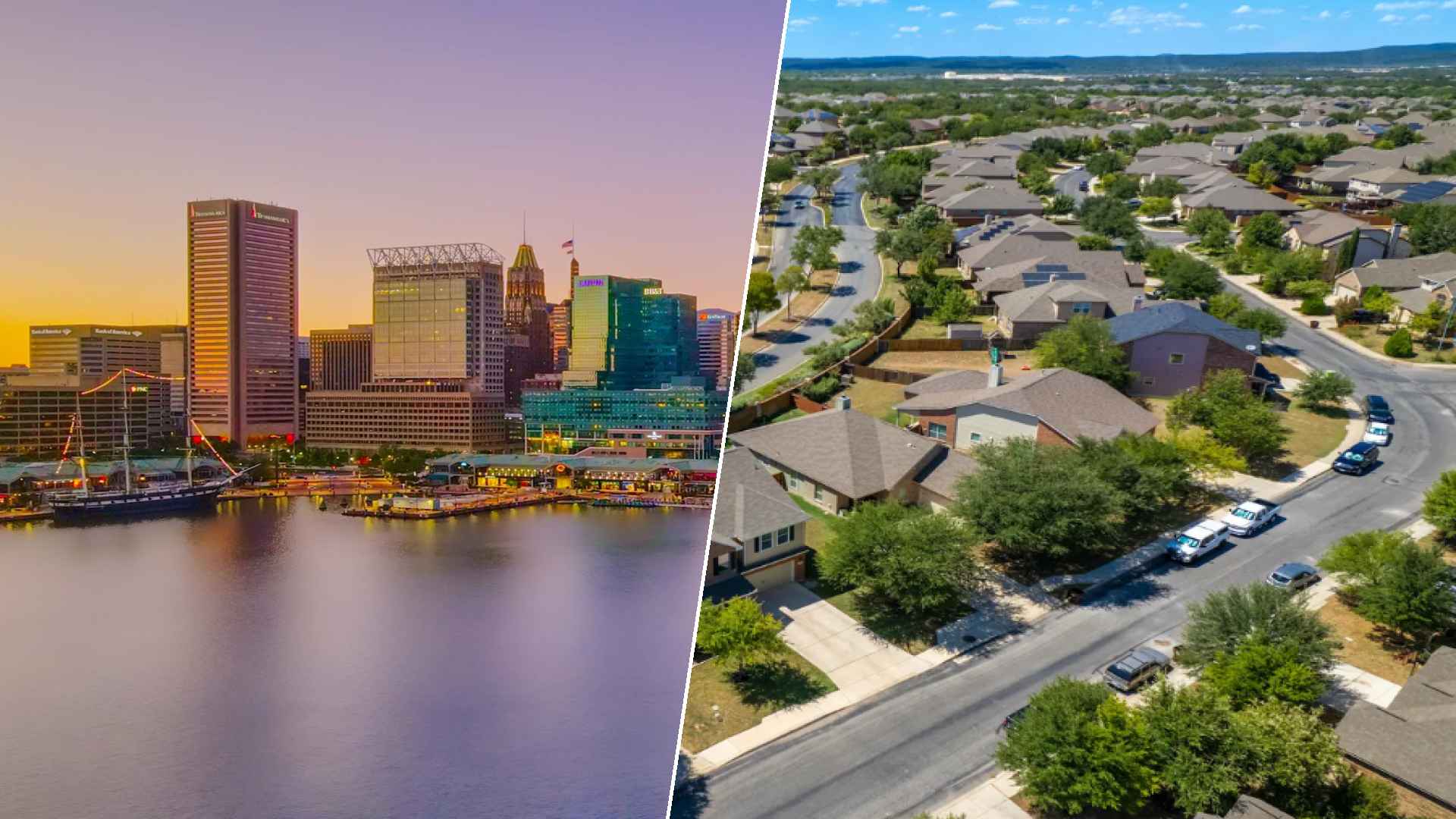 Baltimore to Grand Prairie