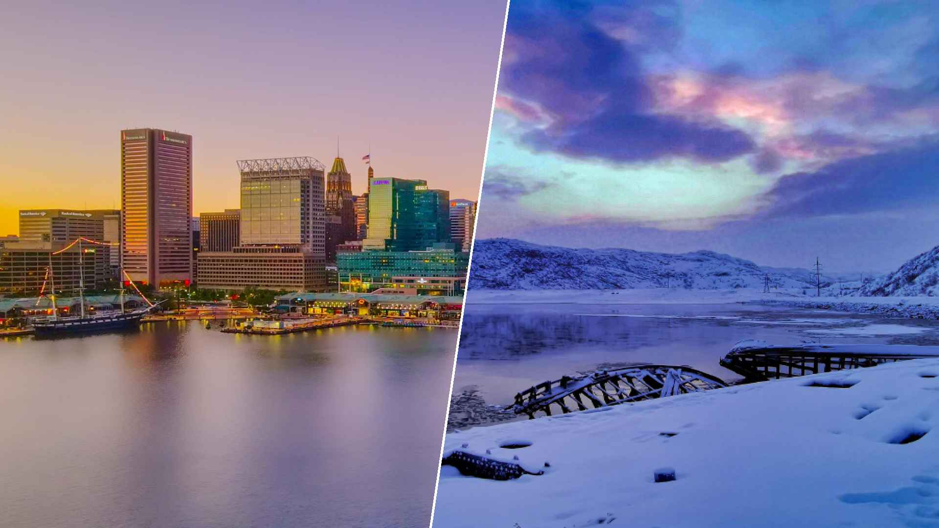 Baltimore to Murmansk