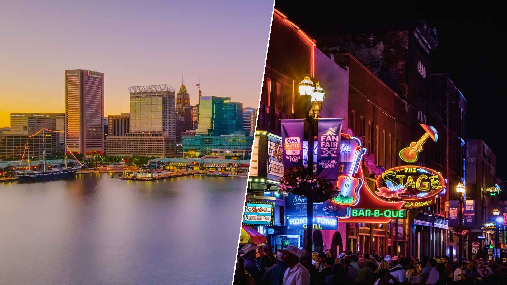 Baltimore to Nashville