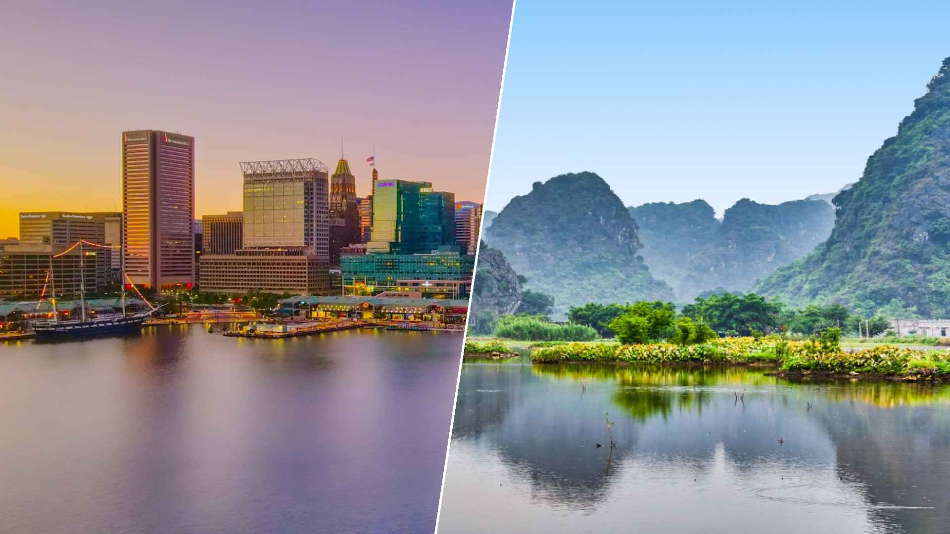 Baltimore to Ninh Thuan