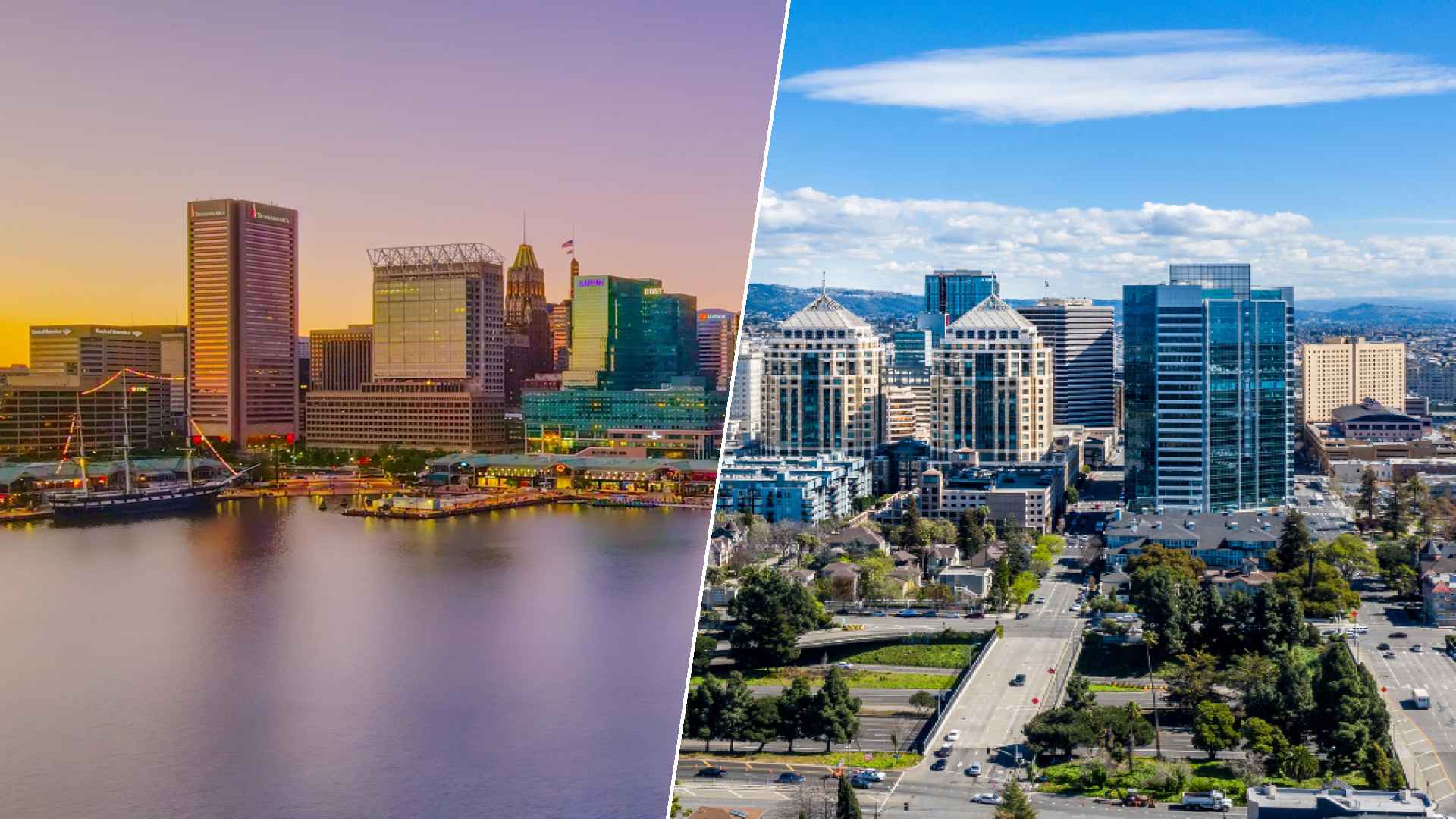 Baltimore to Oakland