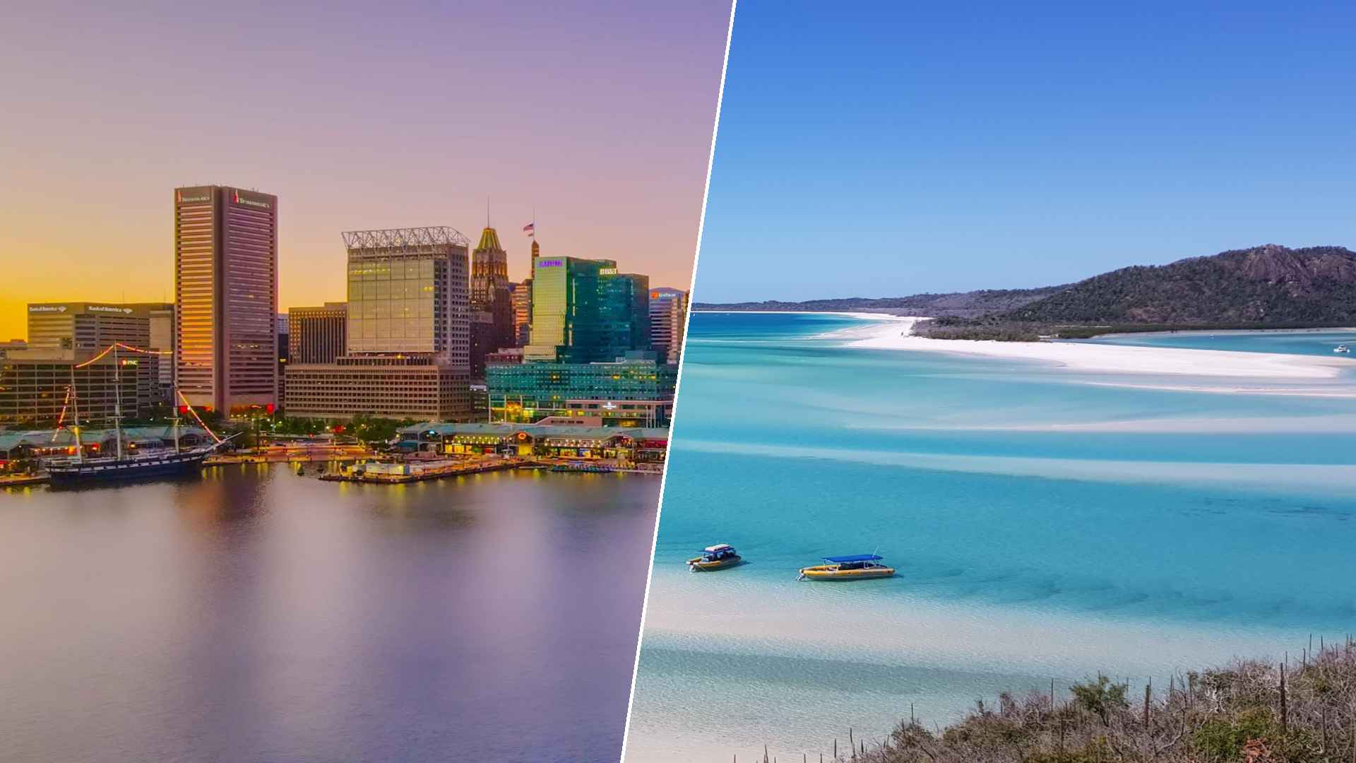 Baltimore to Proserpine