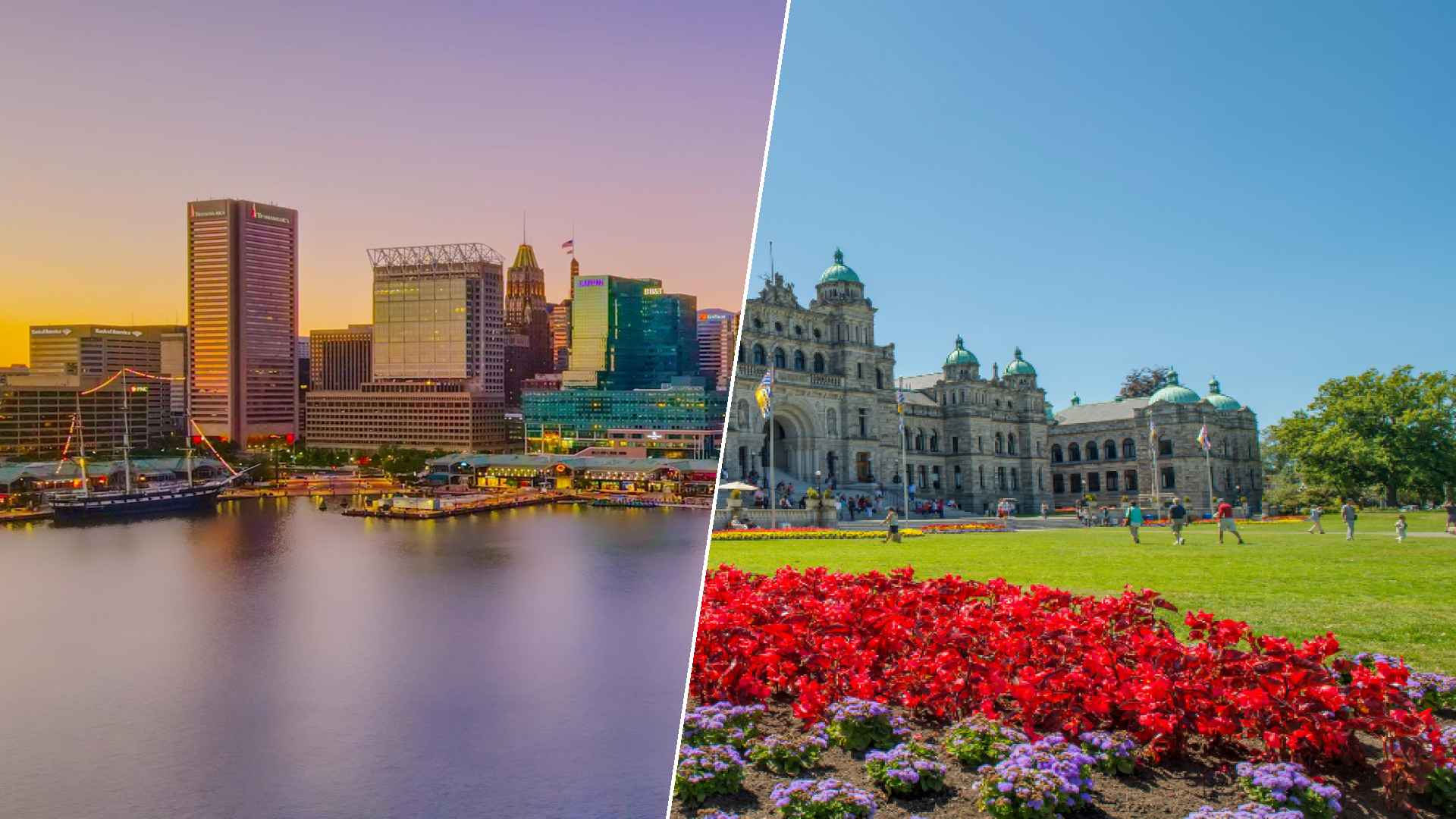 Baltimore to Victoria