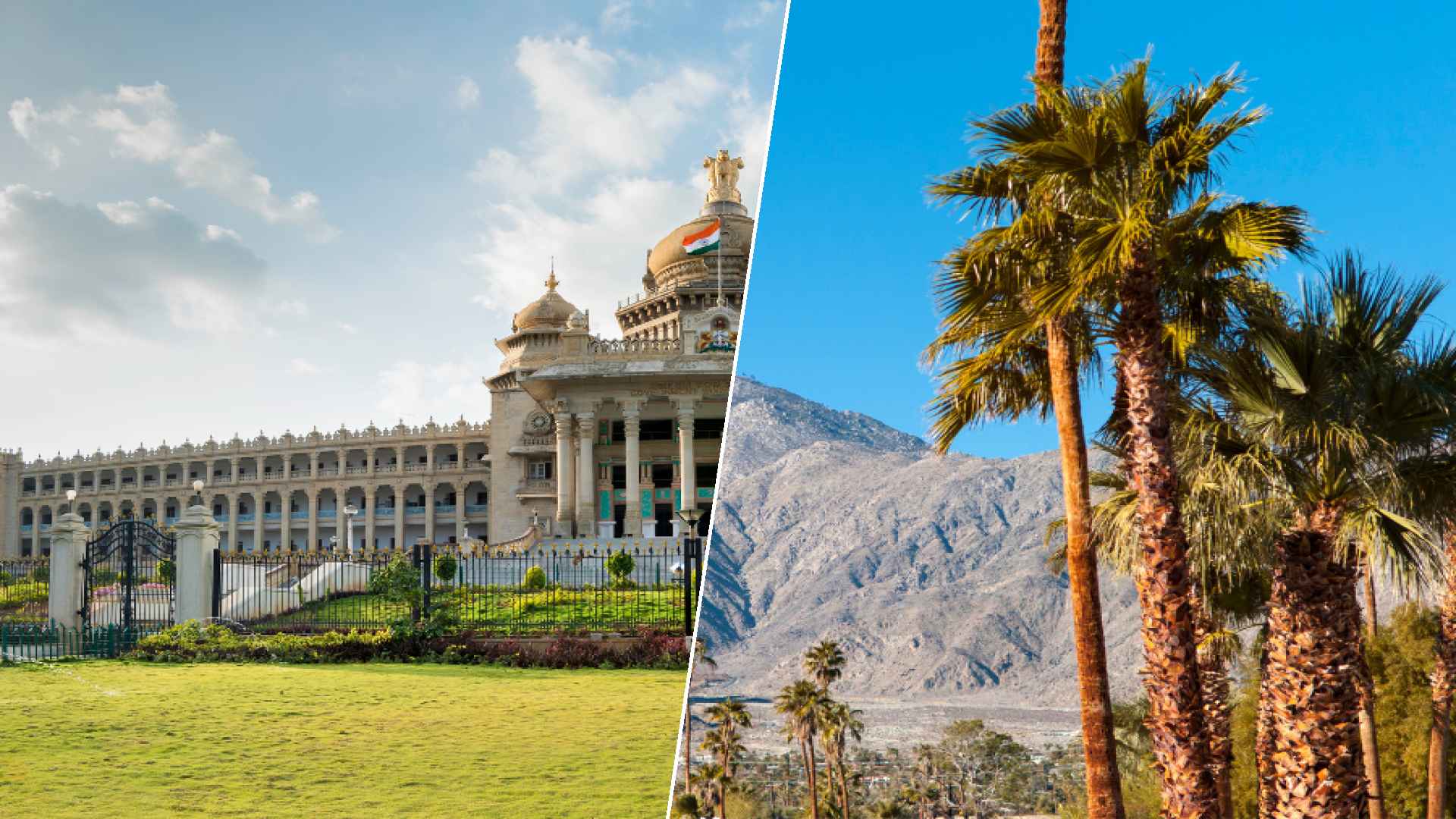Bangalore to Palm Springs