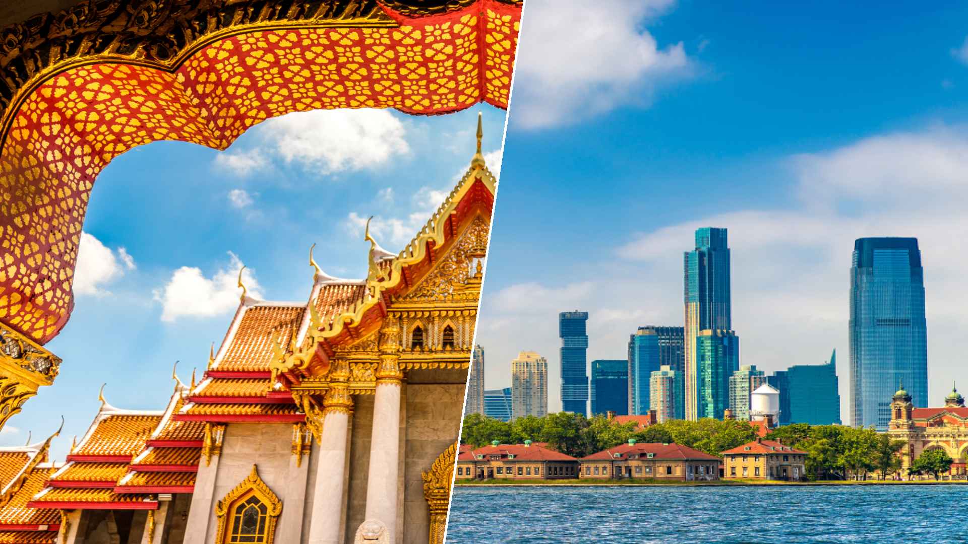 Bangkok to Jersey City